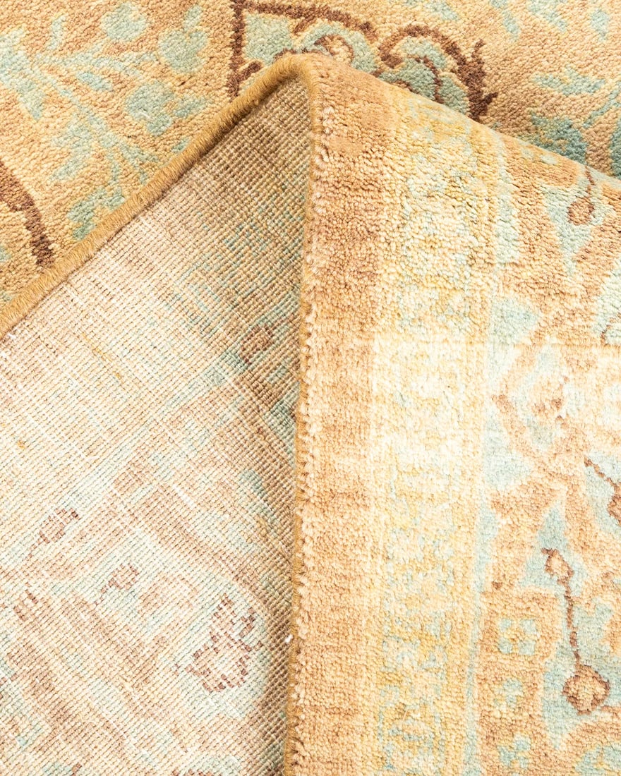 Mogul, One-of-a-Kind Hand-Knotted Area Rug - Brown, 4' 3" x 6' 5" - 6