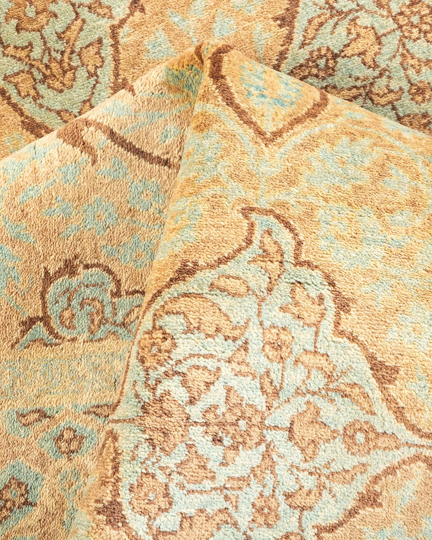 Mogul, One-of-a-Kind Hand-Knotted Area Rug - Brown, 4' 3" x 6' 5" - 7