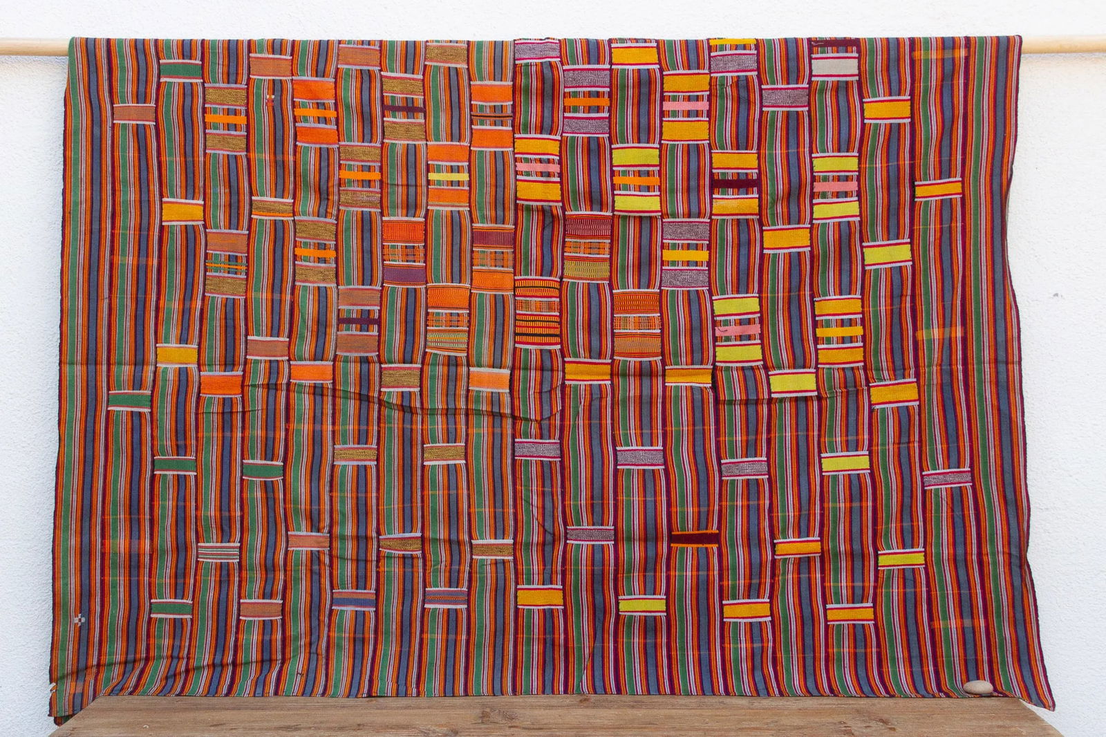 Antique Asante Kente Heirloom - 3