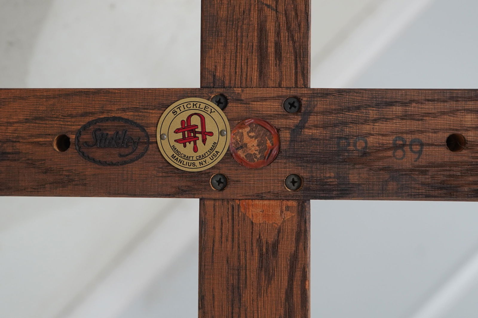 Stickley Mission Oak Arts & Crafts Coat Rack Tree - 9