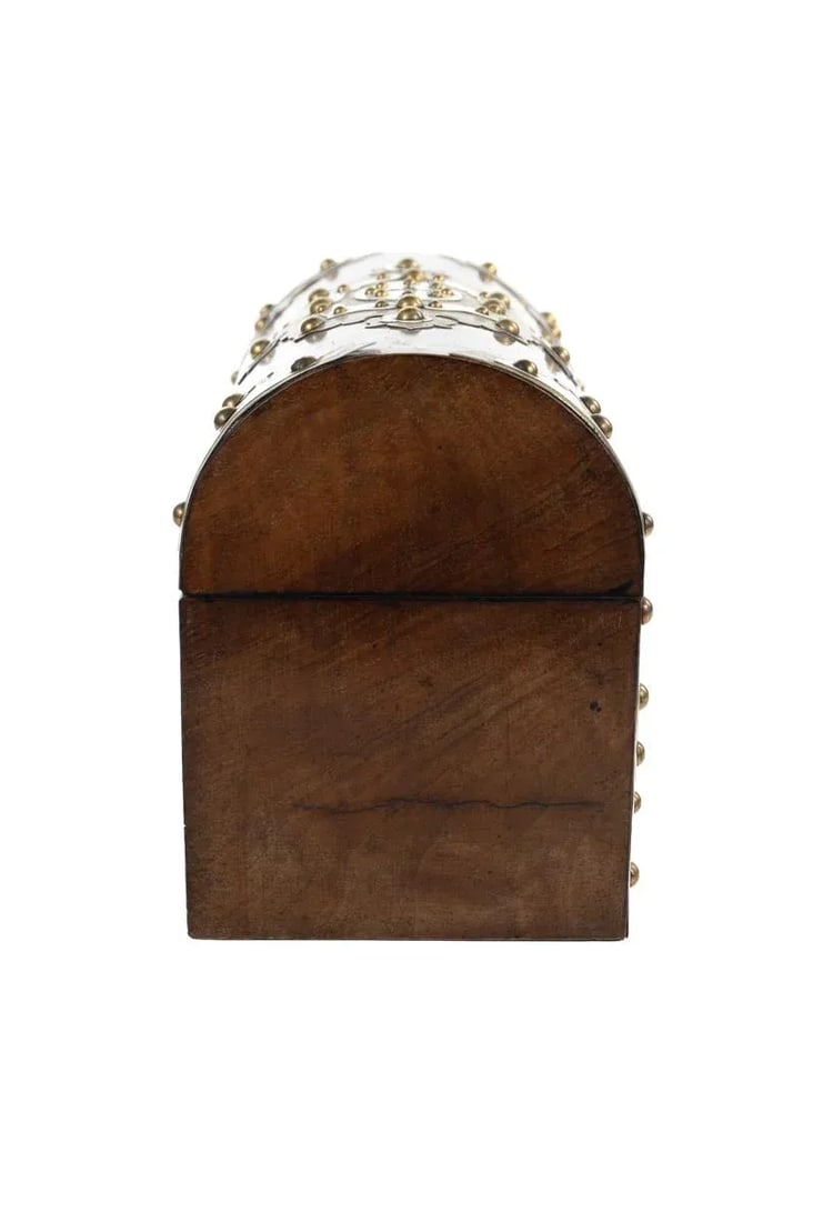 19th C. English Domed Walnut Document Box - 7