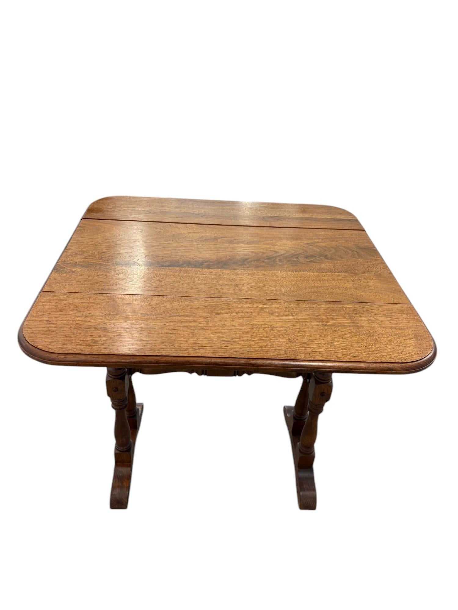 Antique Drop Leaf Table - 3