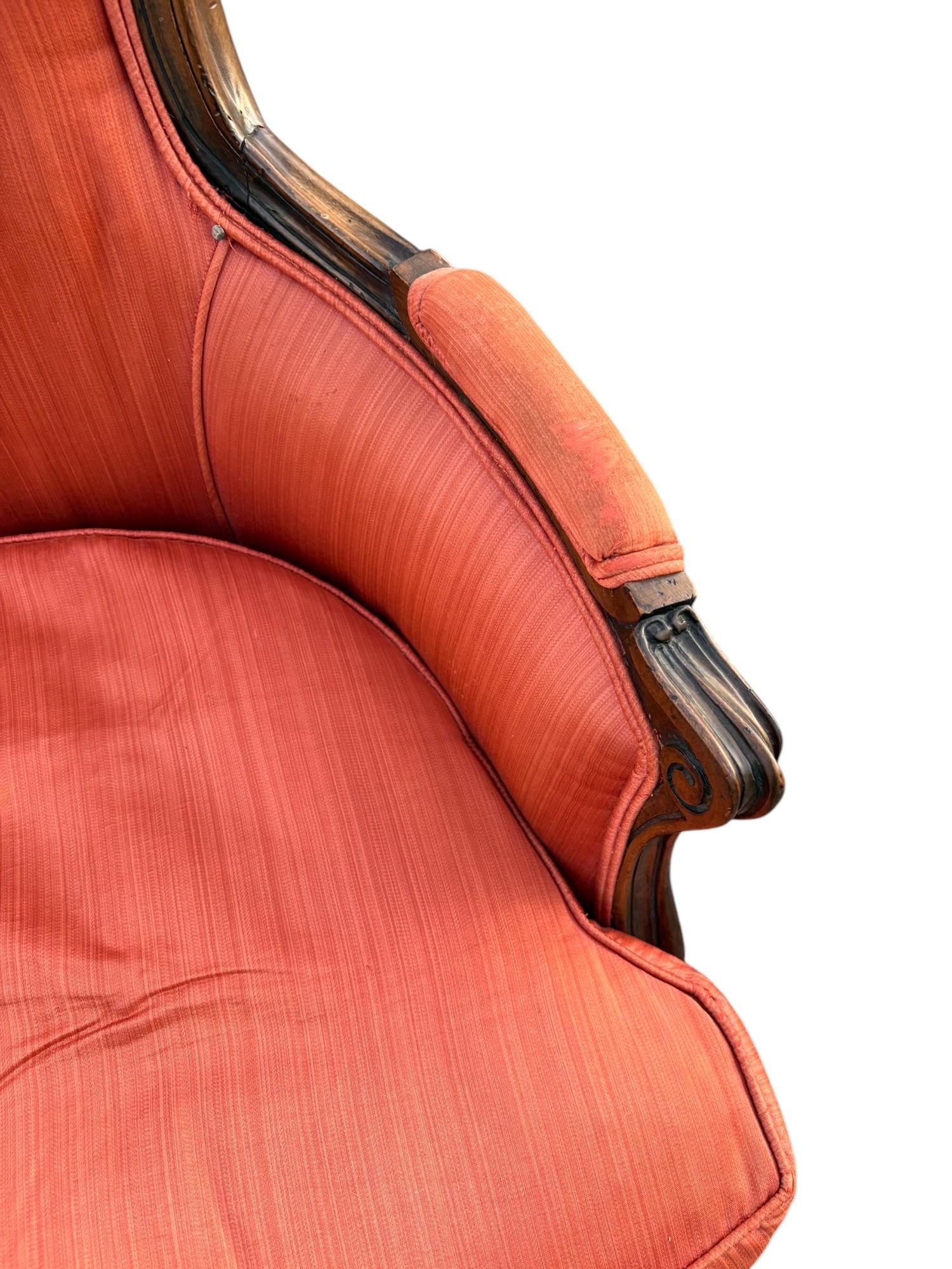 Mid 20th Century French Mid-Century Bergere Chair by Meyer Gunther Martini - 6