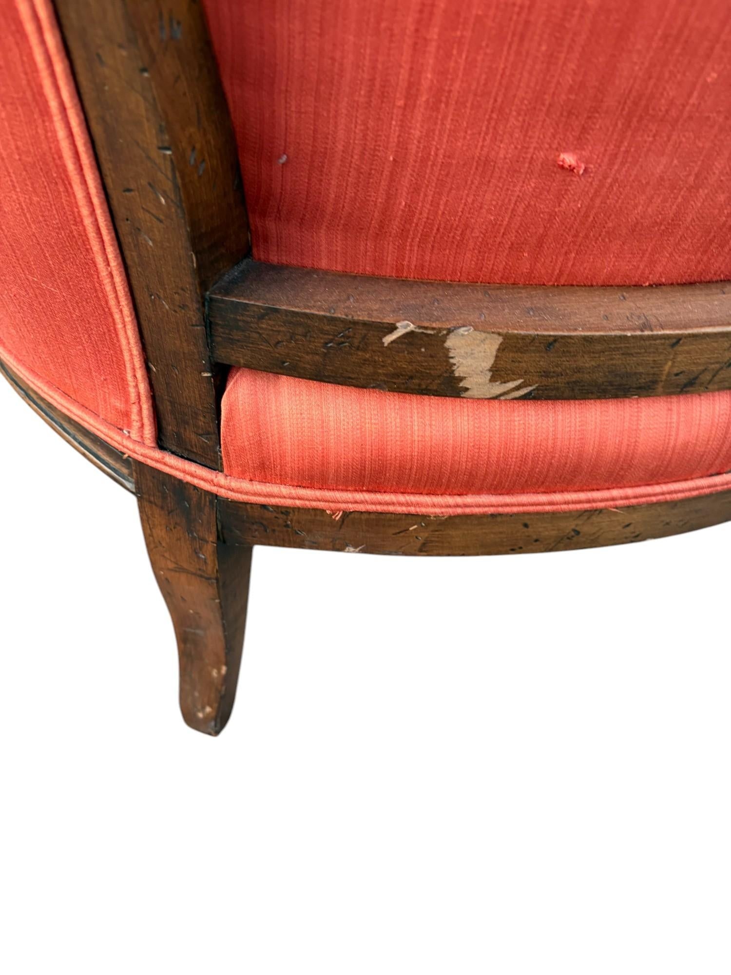 Mid 20th Century French Mid-Century Bergere Chair by Meyer Gunther Martini - 8