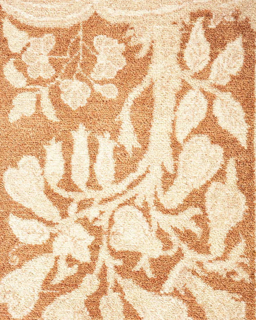 Mogul, One-of-a-Kind Hand-Knotted Area Rug - Ivory, 6' 2" x 9' 1" - 3