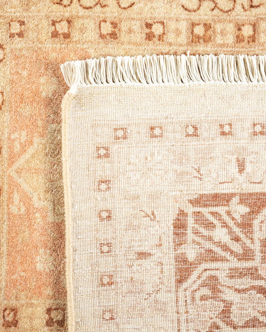 Mogul, One-of-a-Kind Hand-Knotted Area Rug - Ivory, 6' 2" x 9' 1" - 5