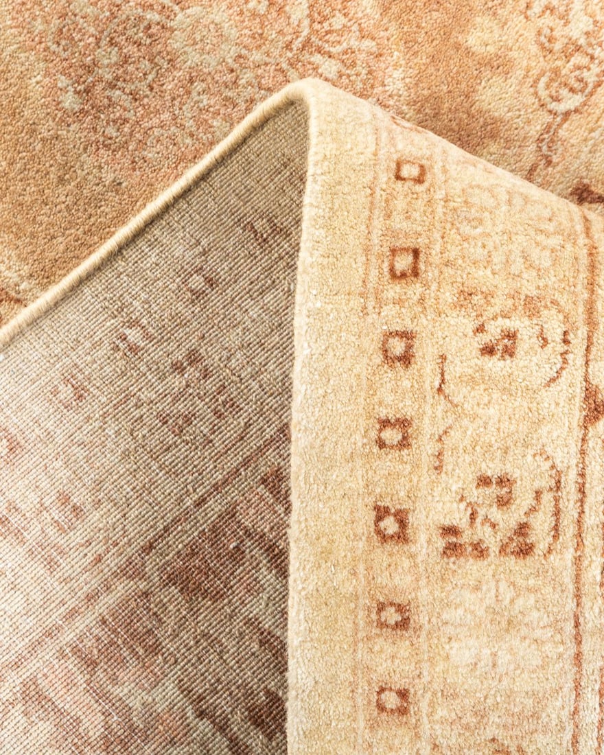 Mogul, One-of-a-Kind Hand-Knotted Area Rug - Ivory, 6' 2" x 9' 1" - 6