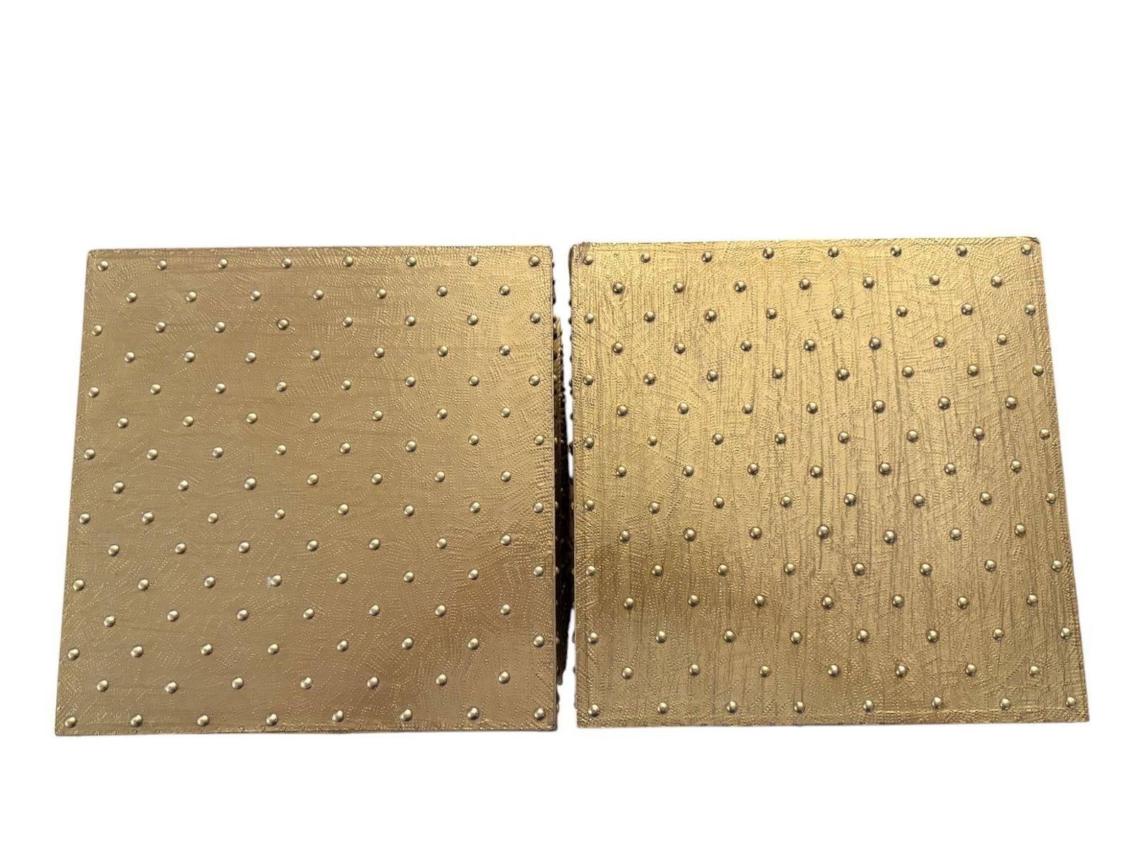 Global Views Studio a Circo Brass Pedestals - A Pair - 7