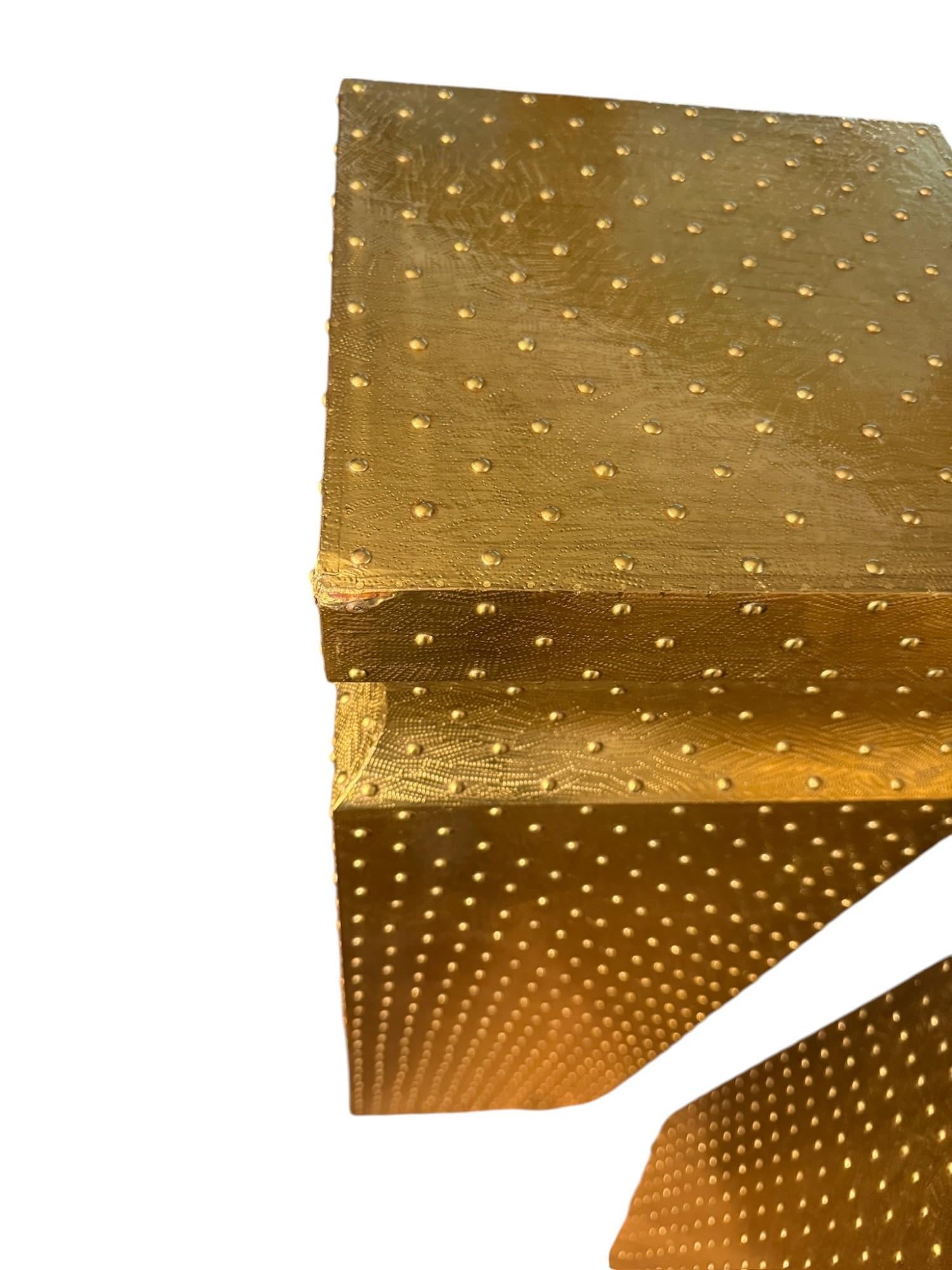 Global Views Studio a Circo Brass Pedestals - A Pair - 9