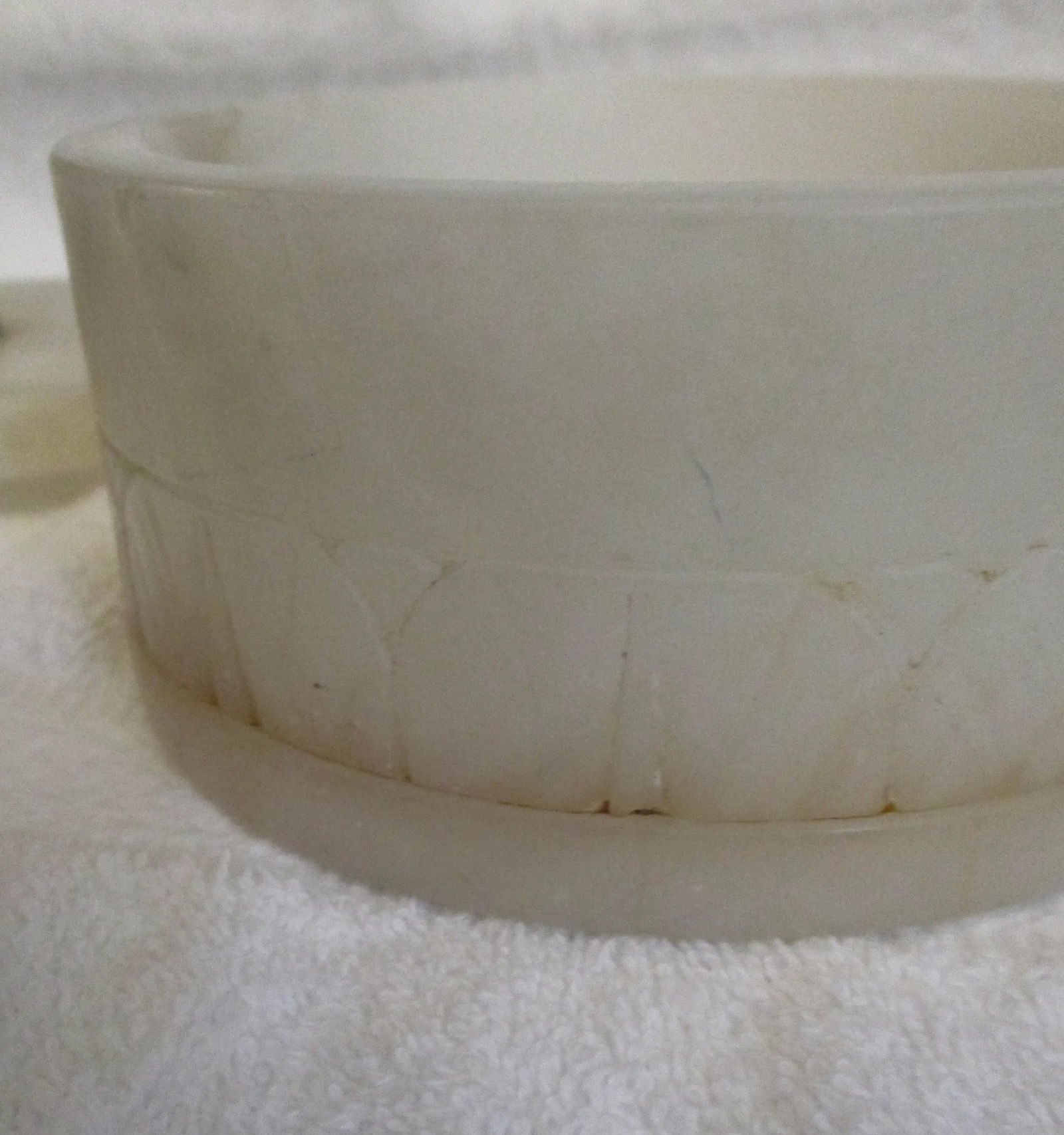Vintage Art Deco Alabaster Powder Box - 5