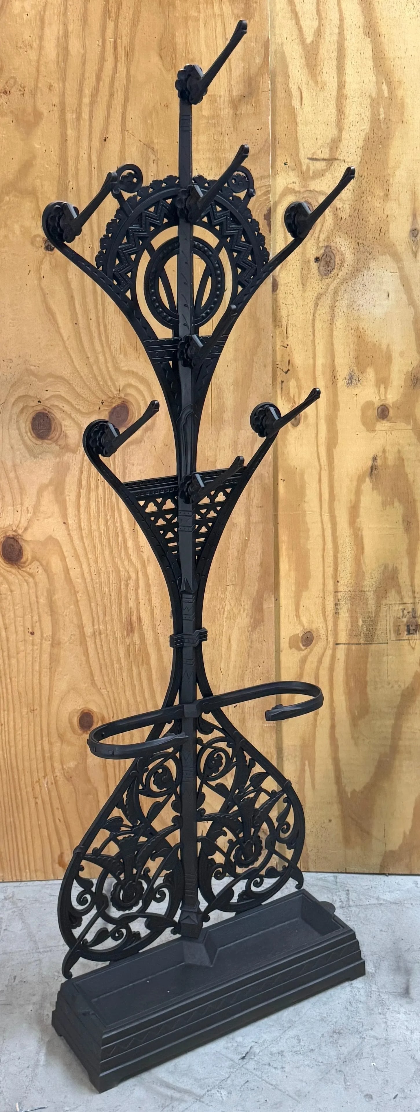 Christopher Dresser for Coalbrookdale, Cast Iron Aesthetic Movement Hall Stand - 10