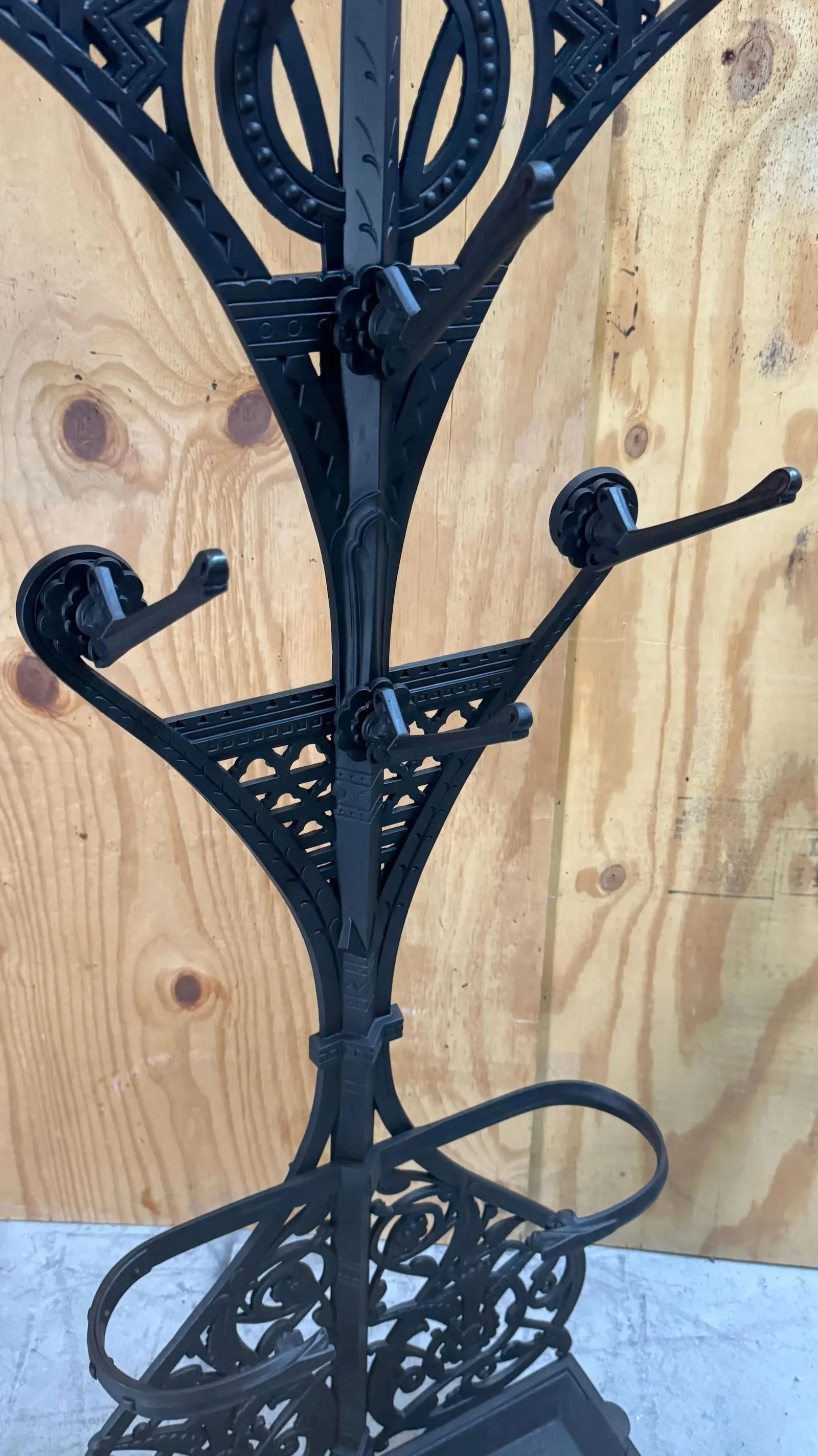 Christopher Dresser for Coalbrookdale, Cast Iron Aesthetic Movement Hall Stand - 2