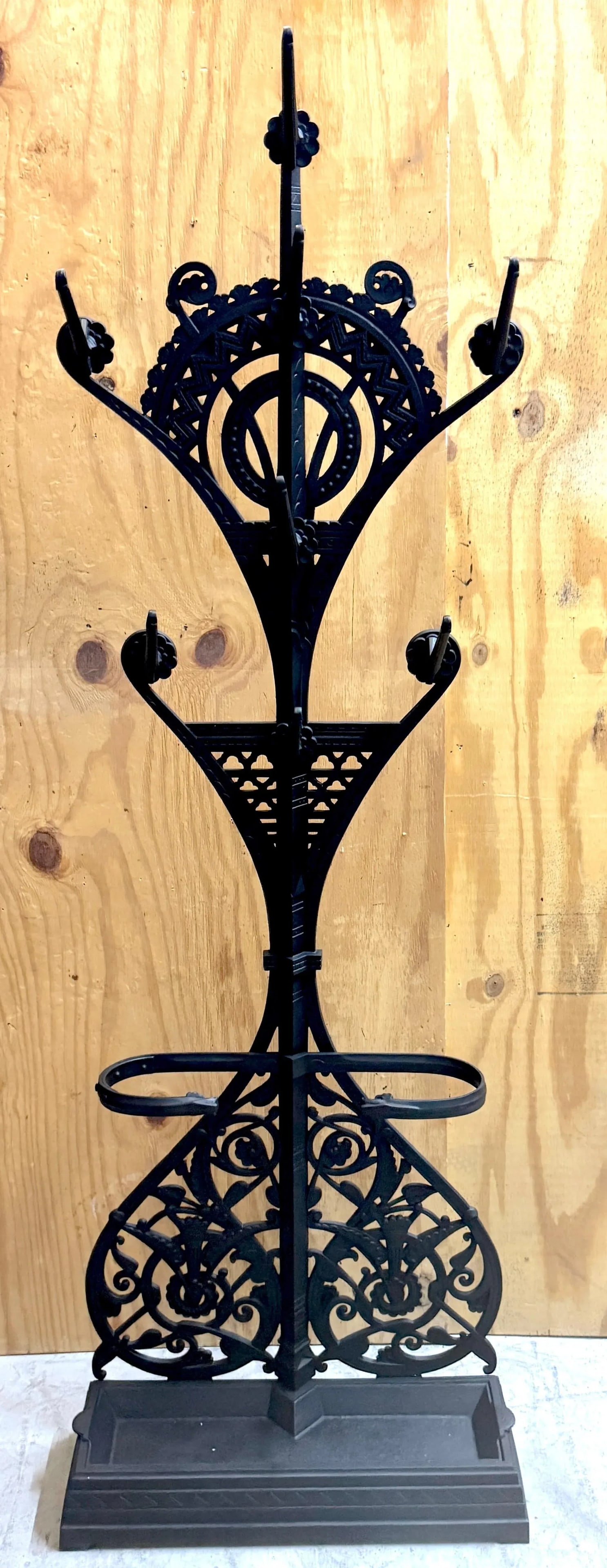 Christopher Dresser for Coalbrookdale, Cast Iron Aesthetic Movement Hall Stand - 6