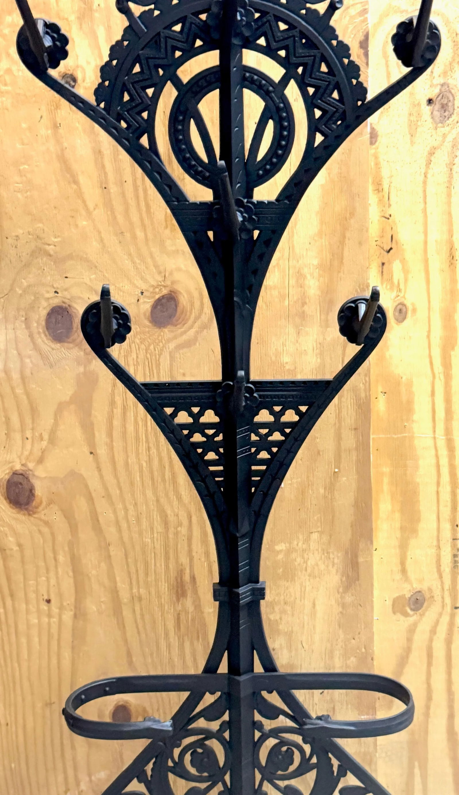 Christopher Dresser for Coalbrookdale, Cast Iron Aesthetic Movement Hall Stand - 7