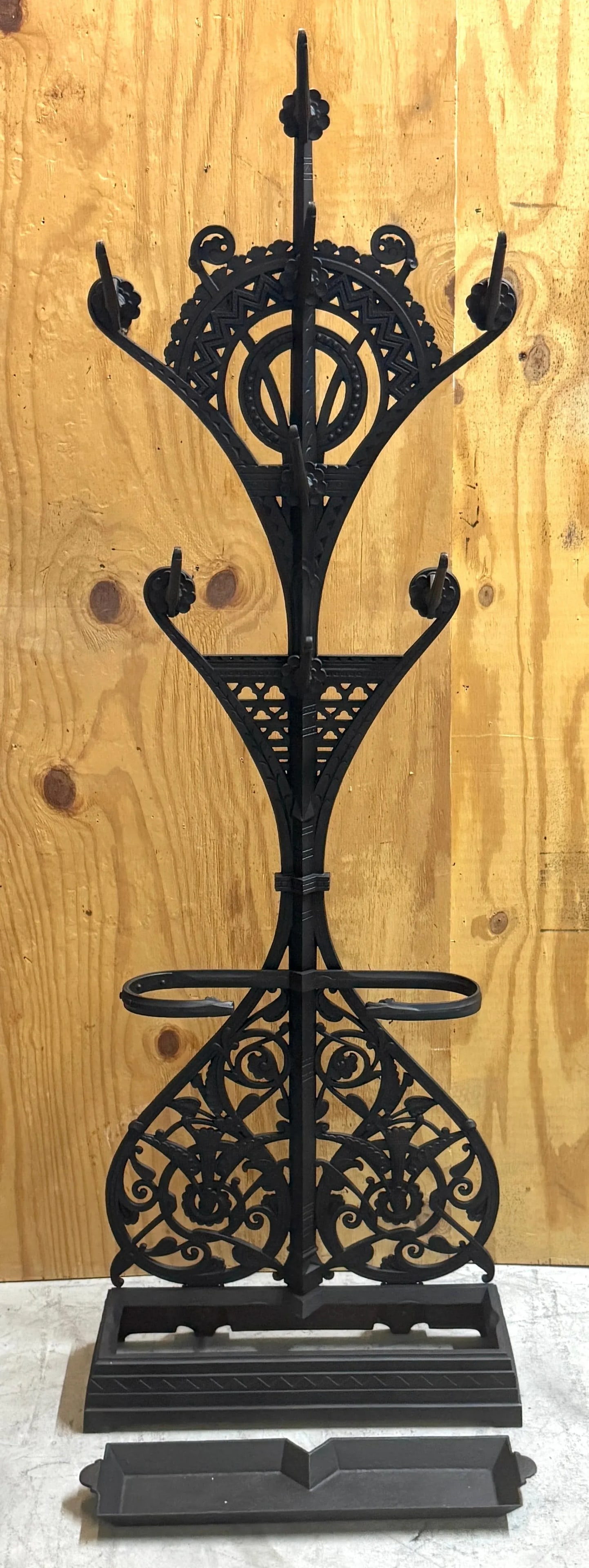 Christopher Dresser for Coalbrookdale, Cast Iron Aesthetic Movement Hall Stand - 8
