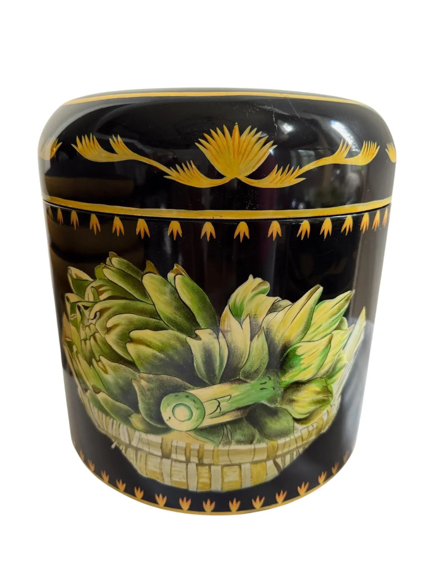 Maitland-Smith Round Lidded Boxes - A Pair - 2