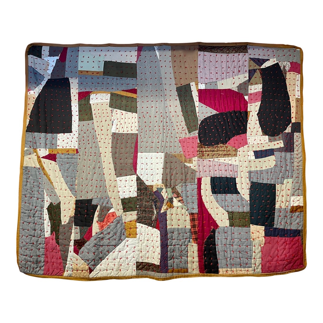 Antique Abstract Quilt Circa 1940s (1 of 16)
