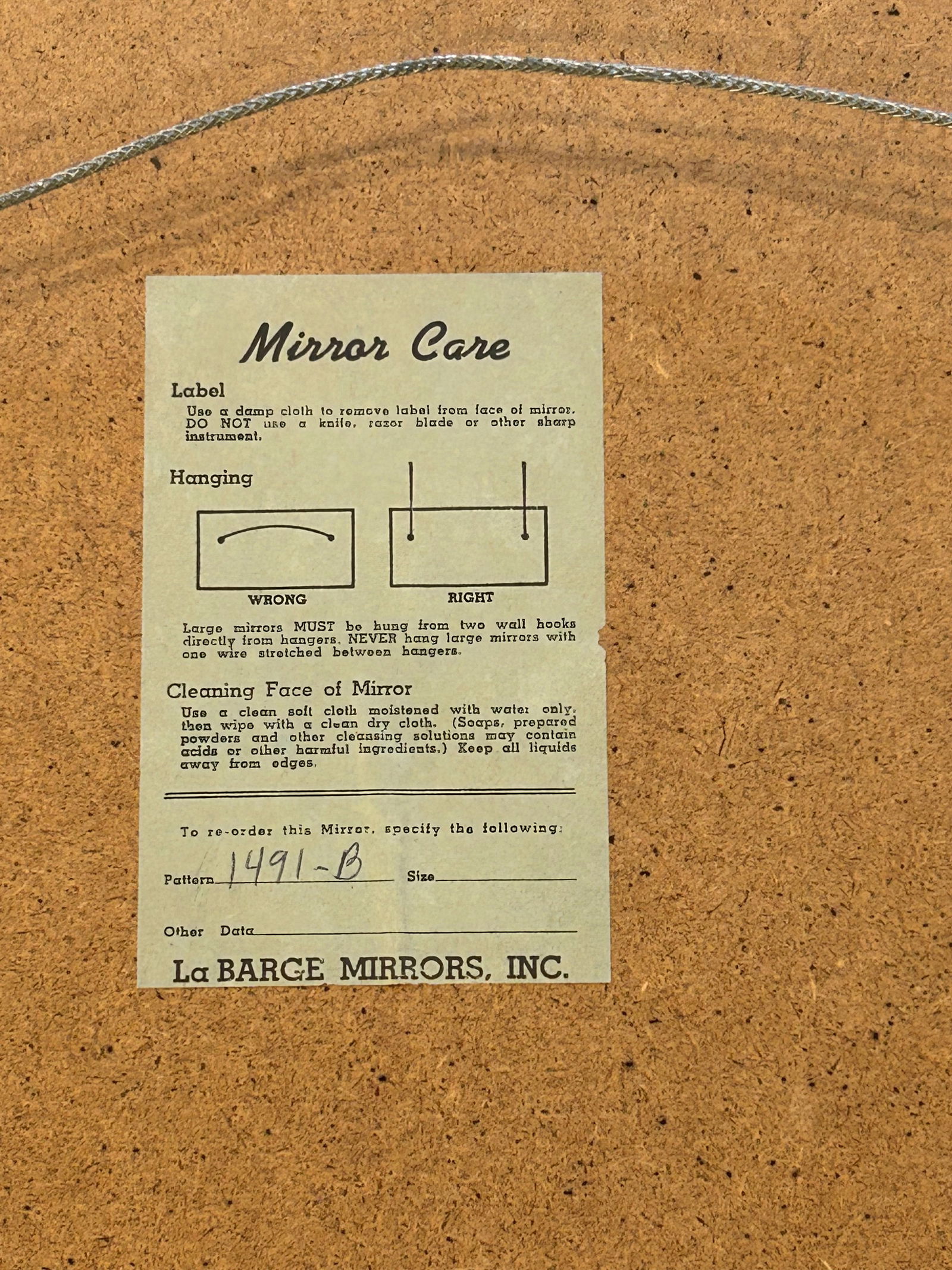 Vintage La Barge Rectangular Wall Mirror in Ornate Giltwood Frame - 10