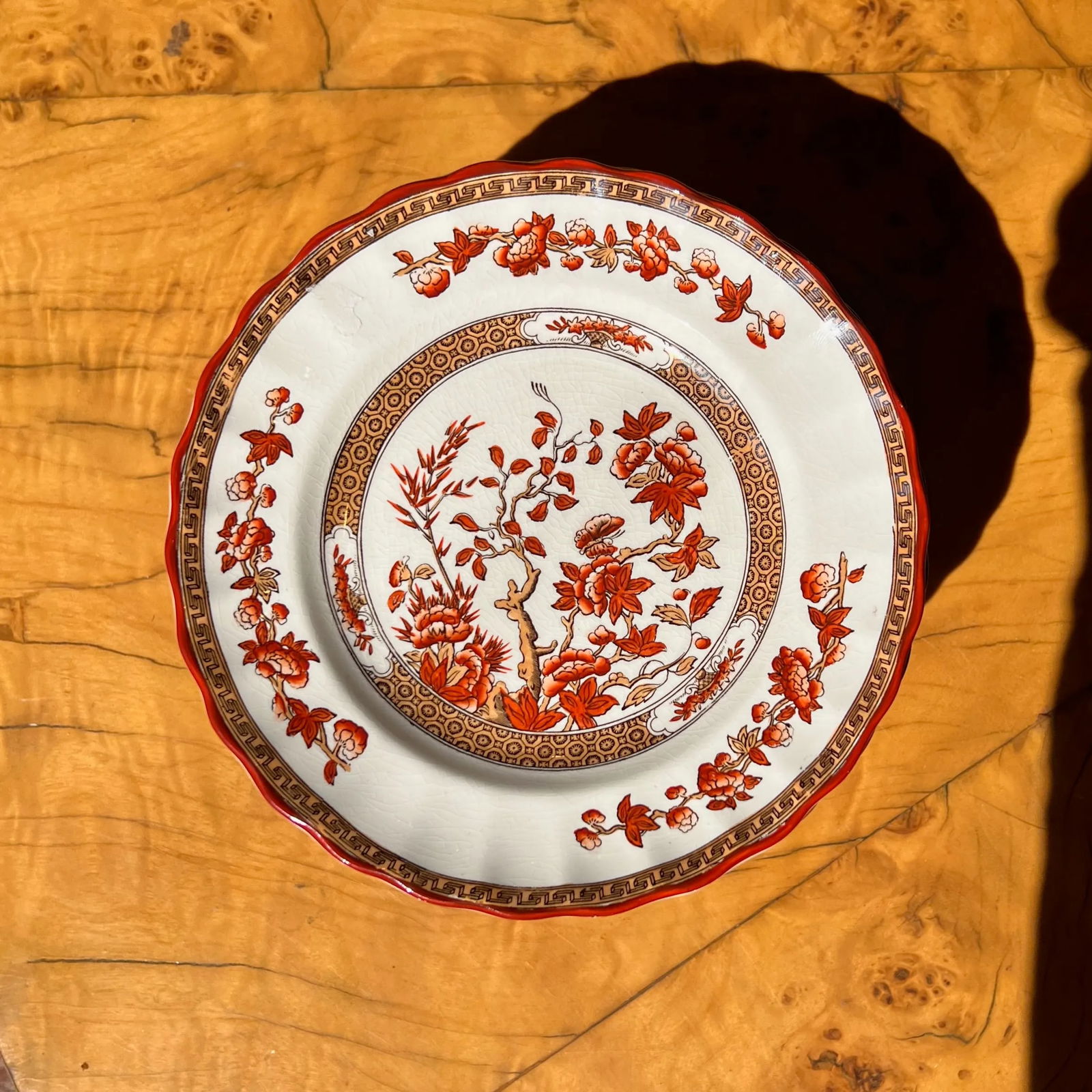 Spode "Indian Tree" Side Plates, 6.5" C. 1920s, Set/12 - 6