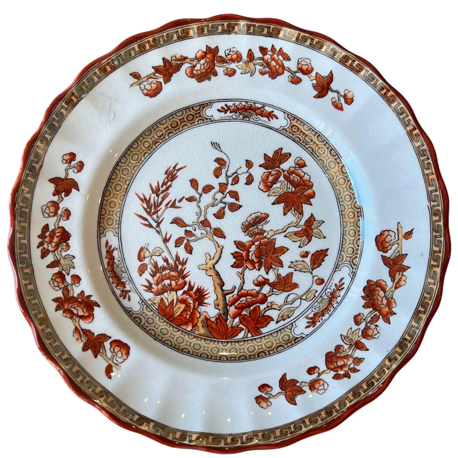 Spode "Indian Tree" Side Plates, 6.5" C. 1920s, Set/12 - 7