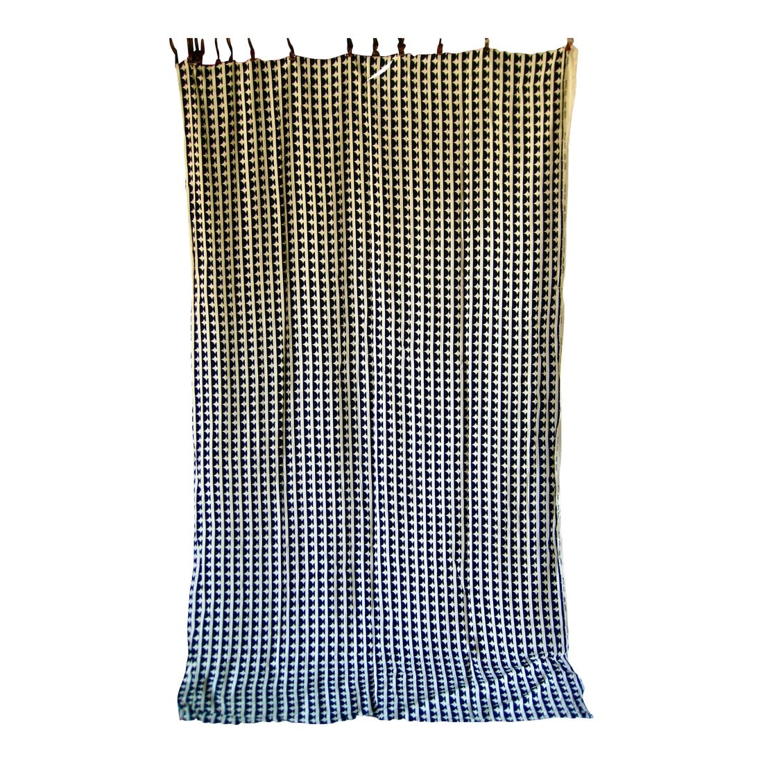 French Mid-Century Modern Runs of Geometrical Black and White Textiles Over 5 Yards: Two runs of this splendid french mid century modern period circa 1960 textile , one is 111" L on 52" W second 99" L on 52" W as well so over 5 yards, the pieces are signed Jenast Paris Haute