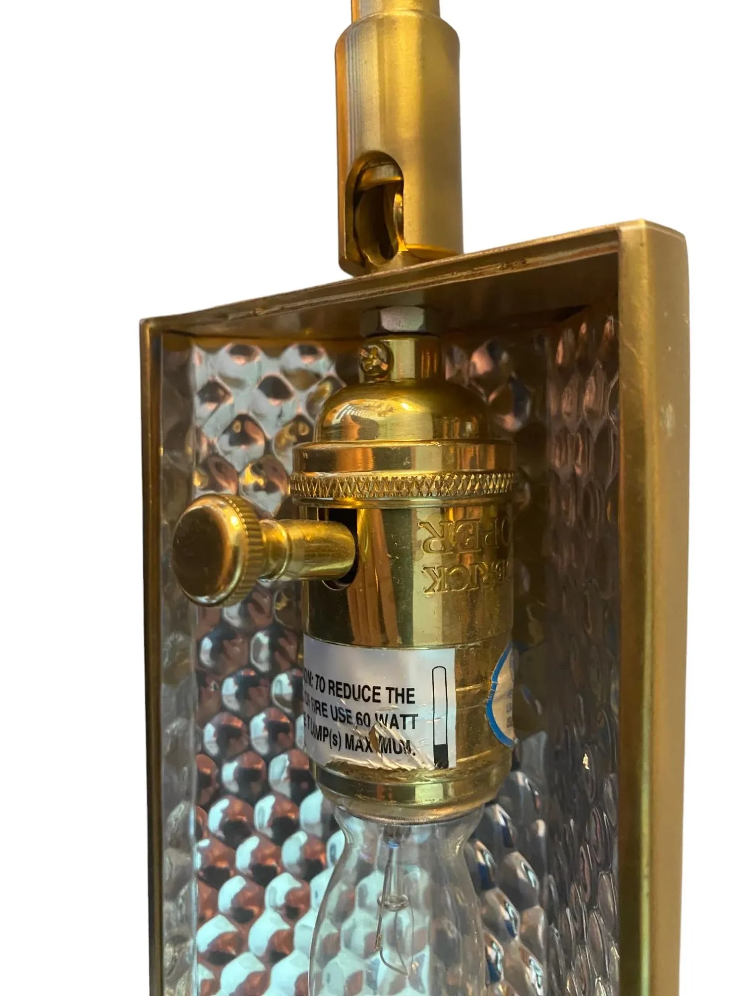 Early 21st Century Frederick Cooper Brass Look Adjustable Floor Accent Lamp - 2