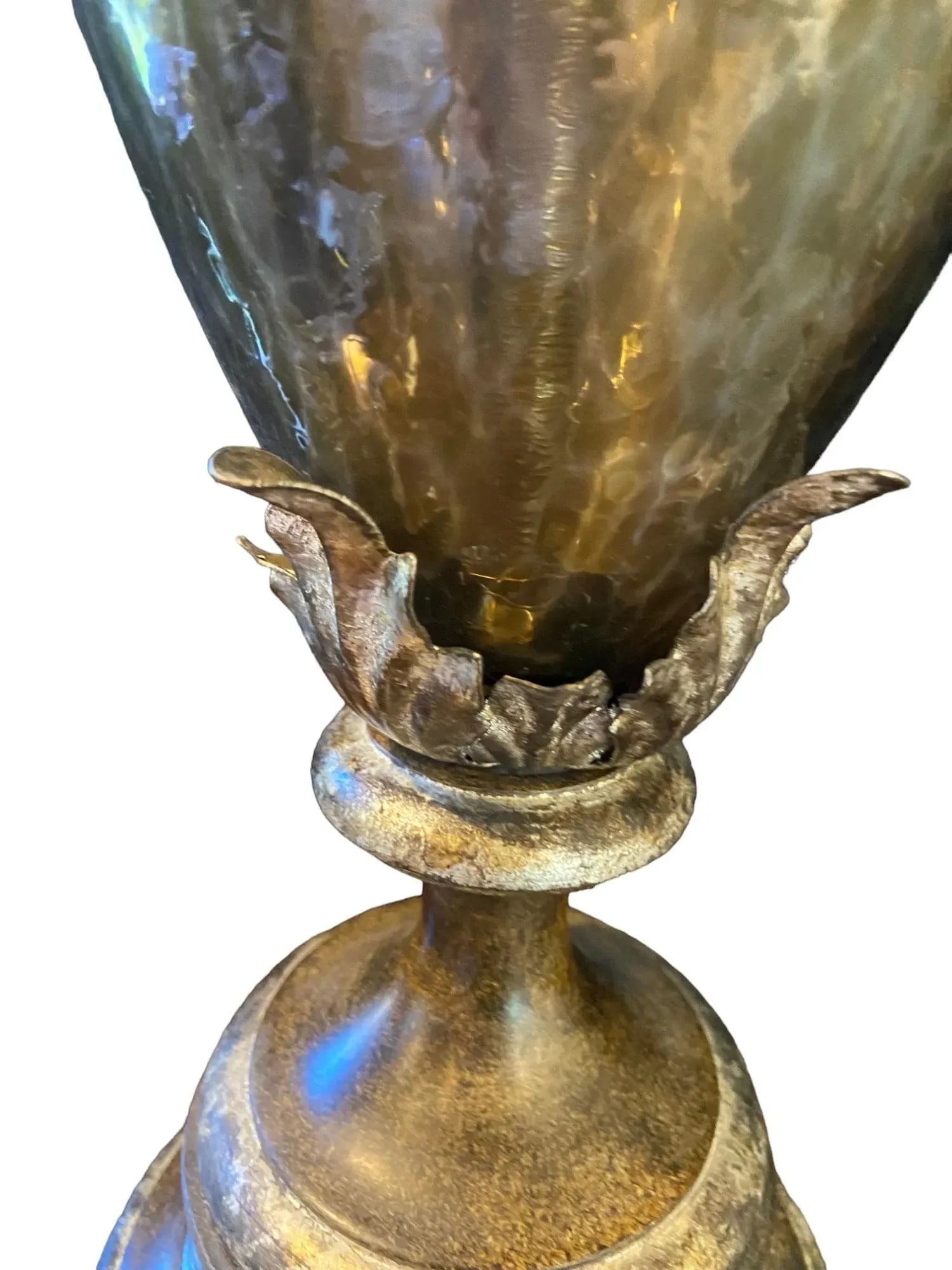 Fine Art Lamps Neoclassical Metal Urn Lamp With Prism Shade - 4