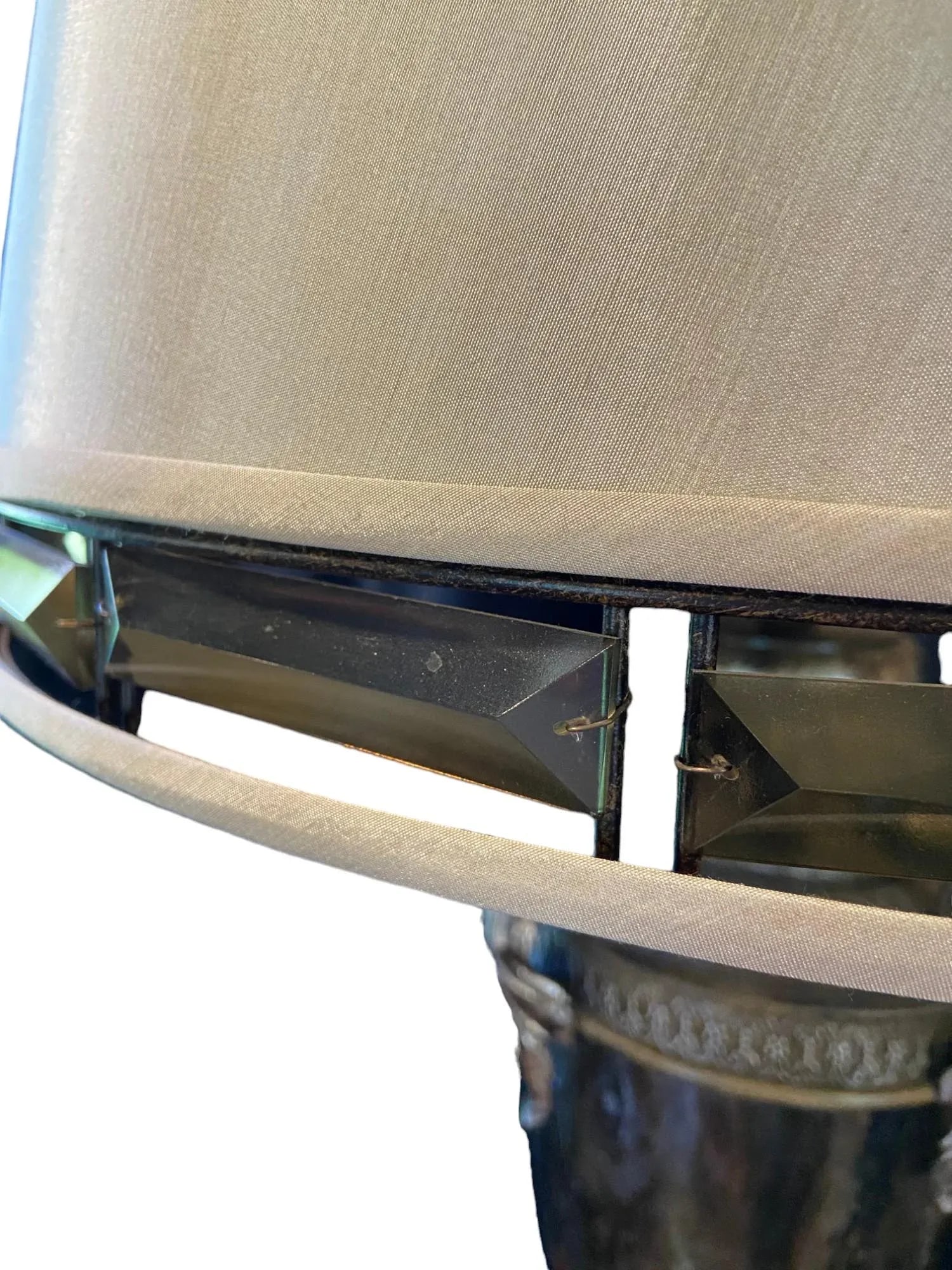 Fine Art Lamps Neoclassical Metal Urn Lamp With Prism Shade - 5