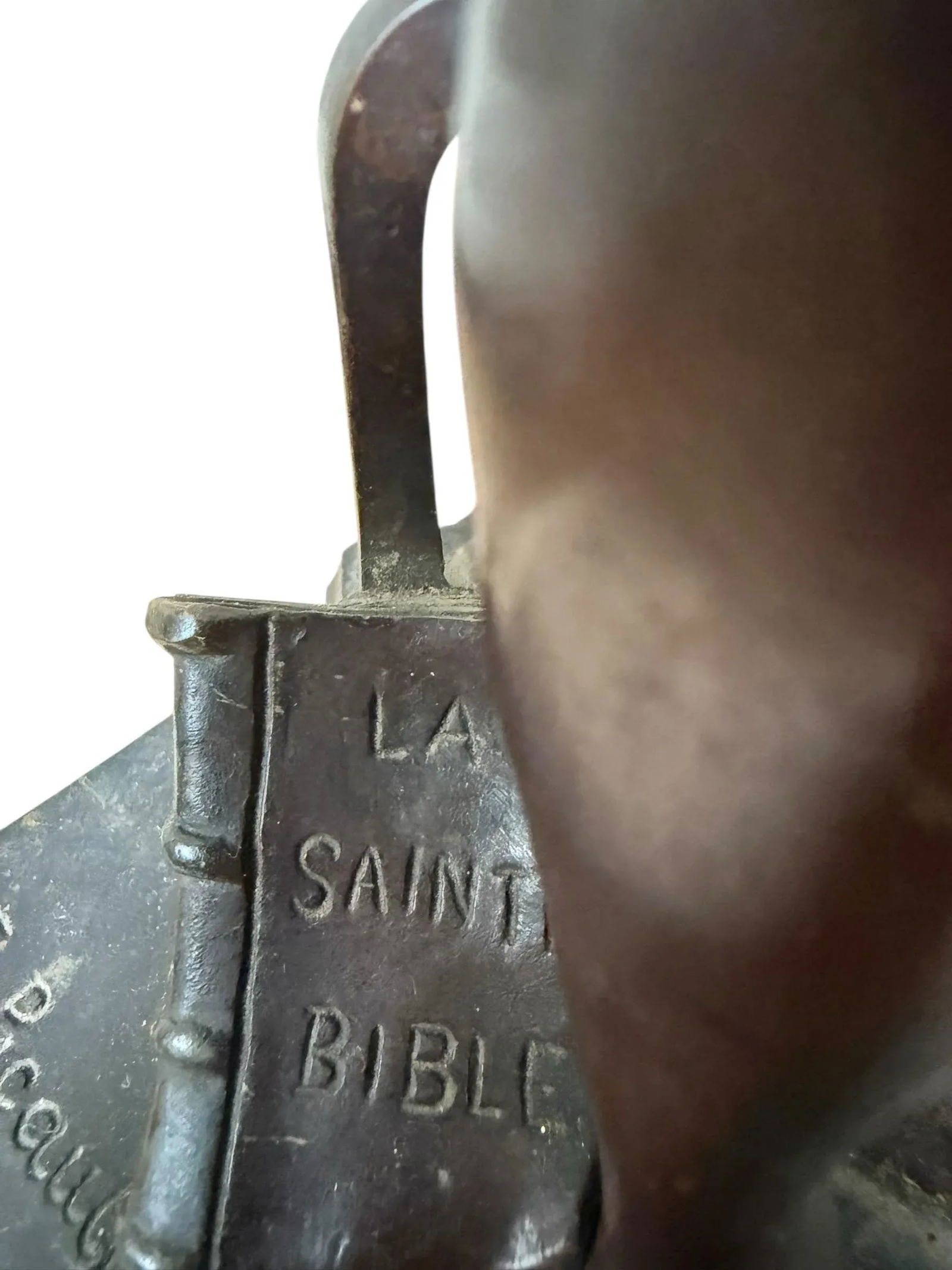 Antique Bronze Sculpture Guttenberg by Emile Louis Picault - 3