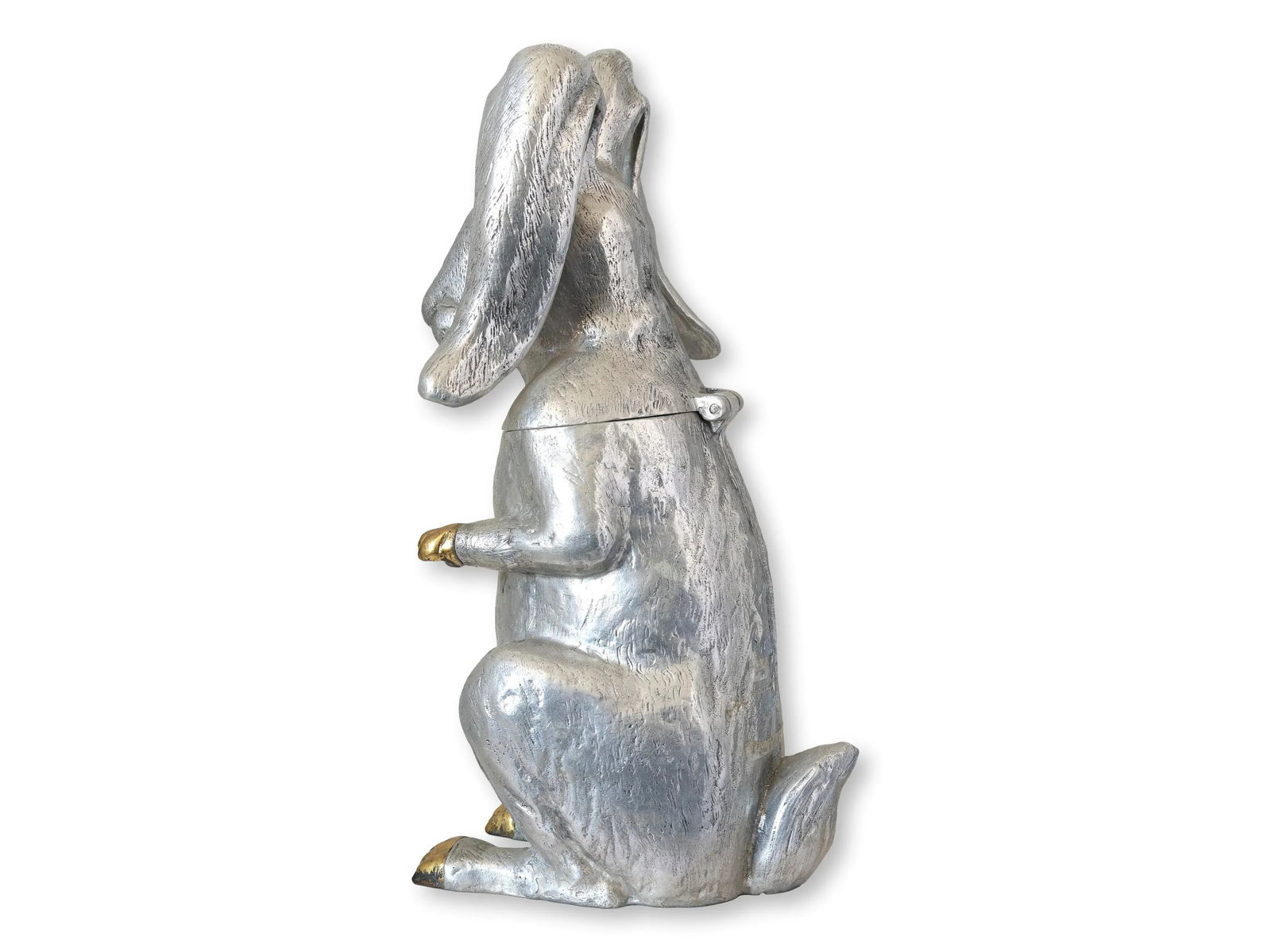 Arthur Court "Hare Raising" Ice Bucket "” Signed & Dated 1976 - 3