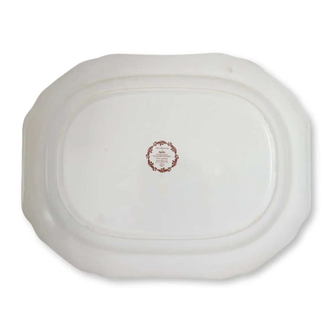Large Spode for Williams Sonoma Turkey Platter - 2