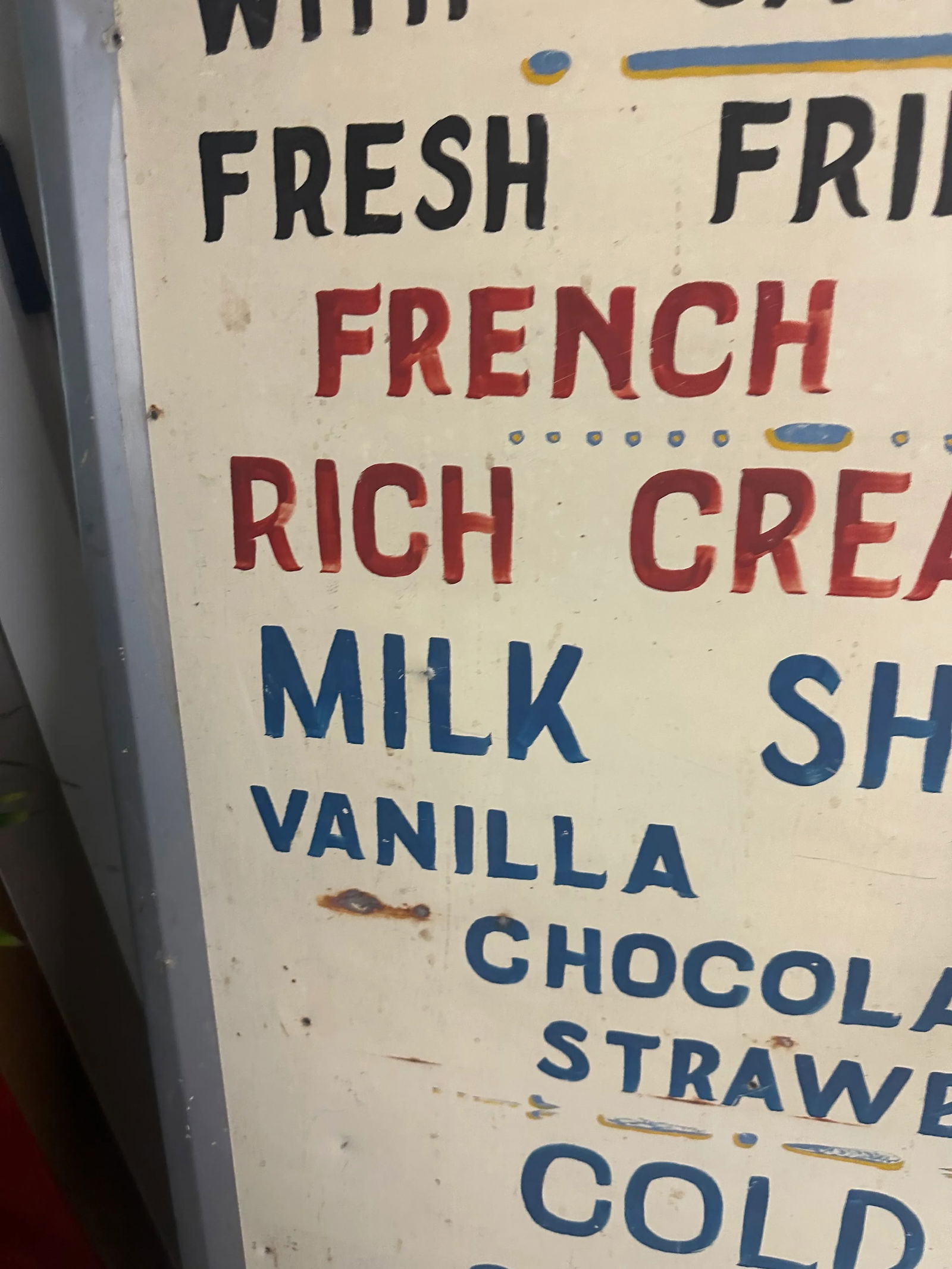 Americana Roadside Sign for a Restaurant 1930s - 3