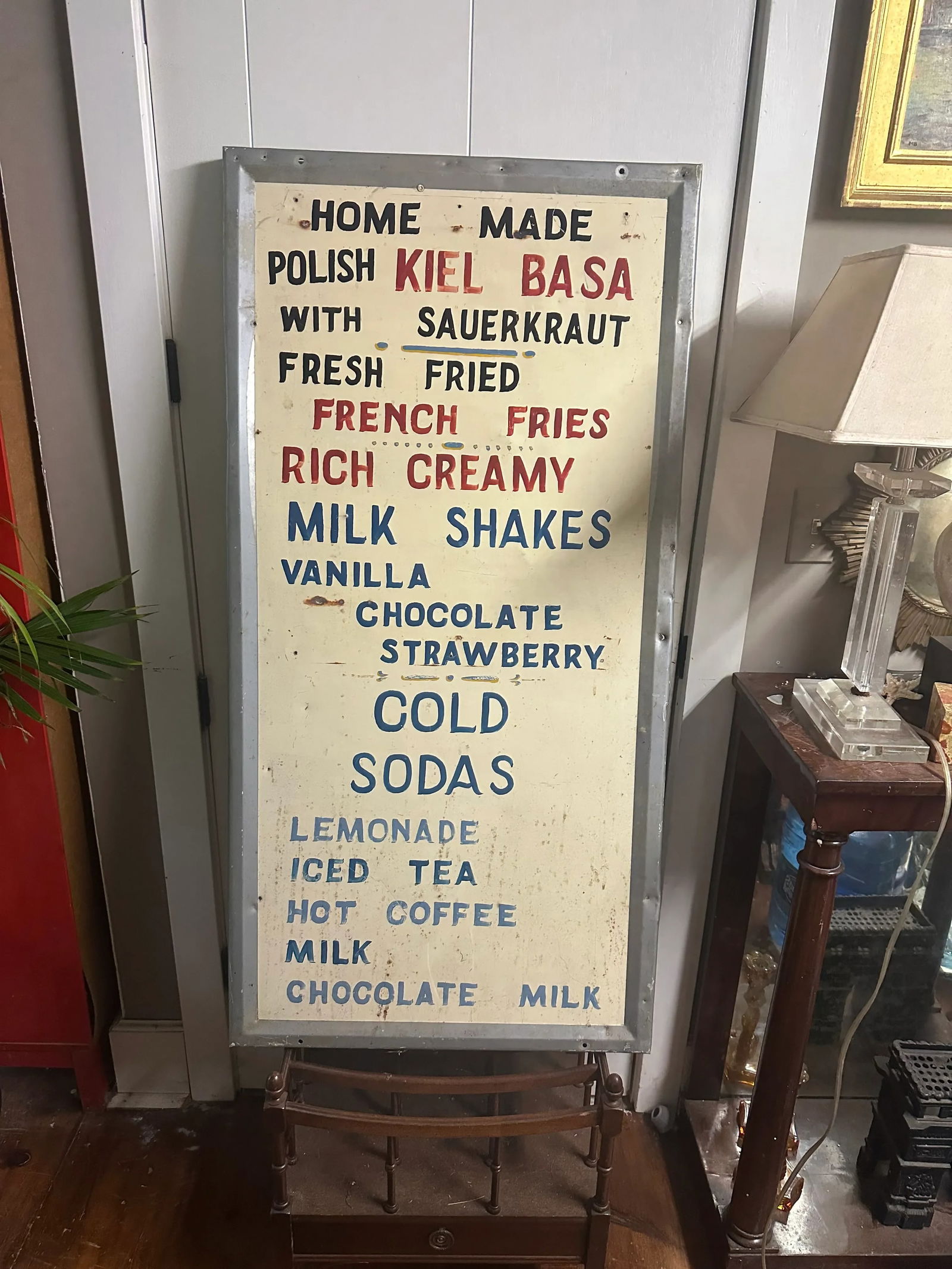 Americana Roadside Sign for a Restaurant 1930s - 4