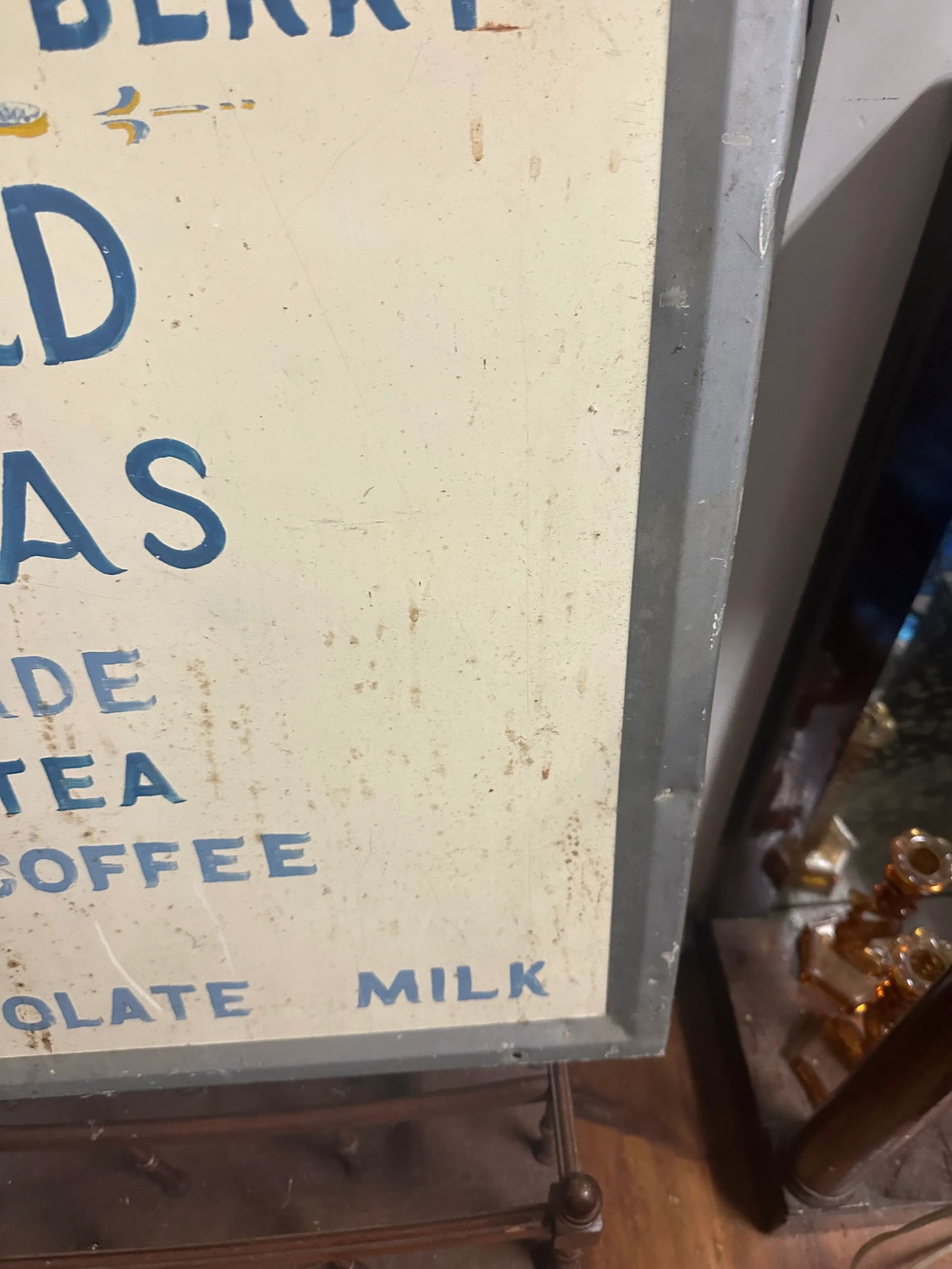 Americana Roadside Sign for a Restaurant 1930s - 9