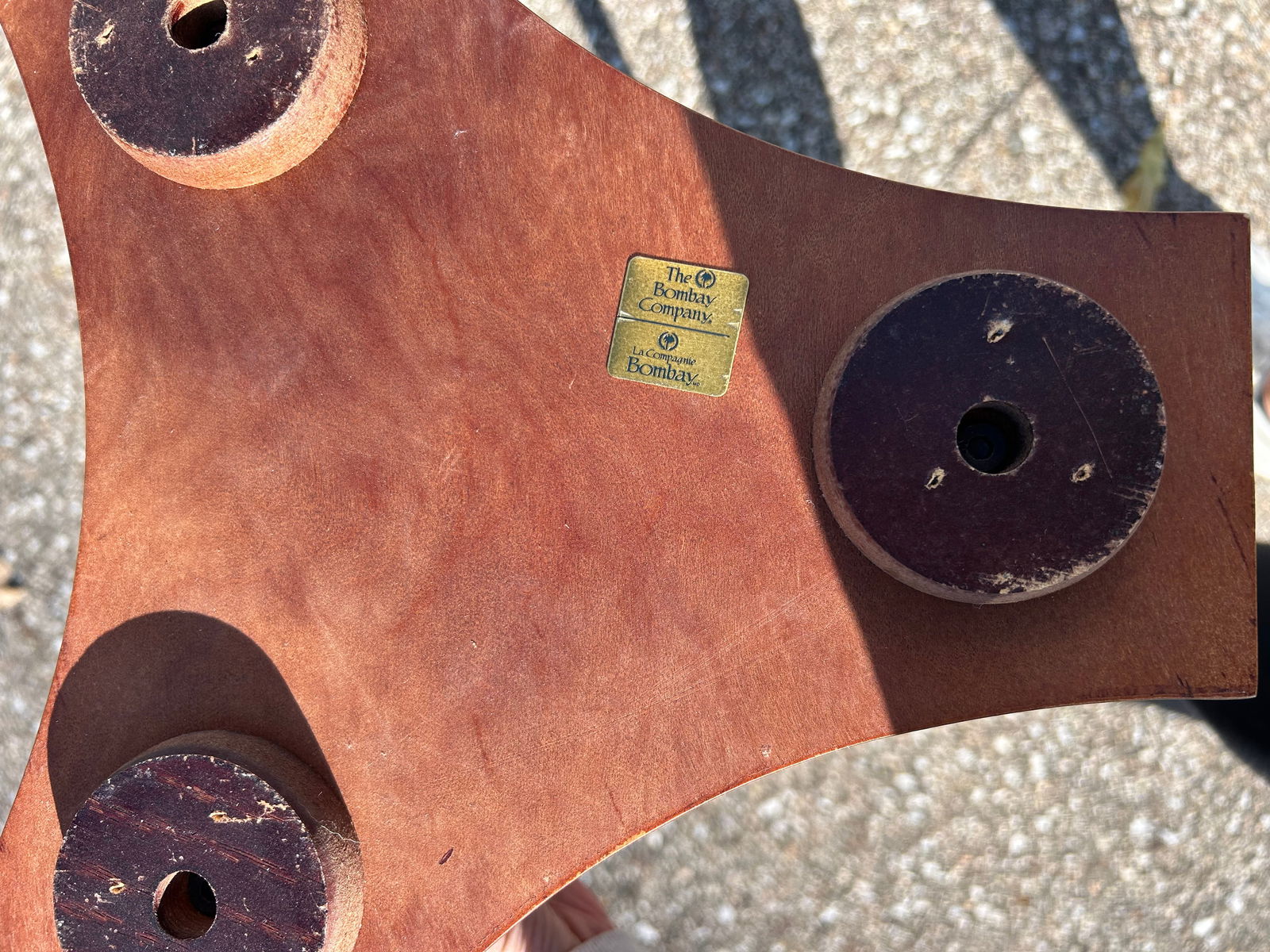 Vintage Bombay Company Regency-Style Pedestal Stand With Green Marble Top - 9