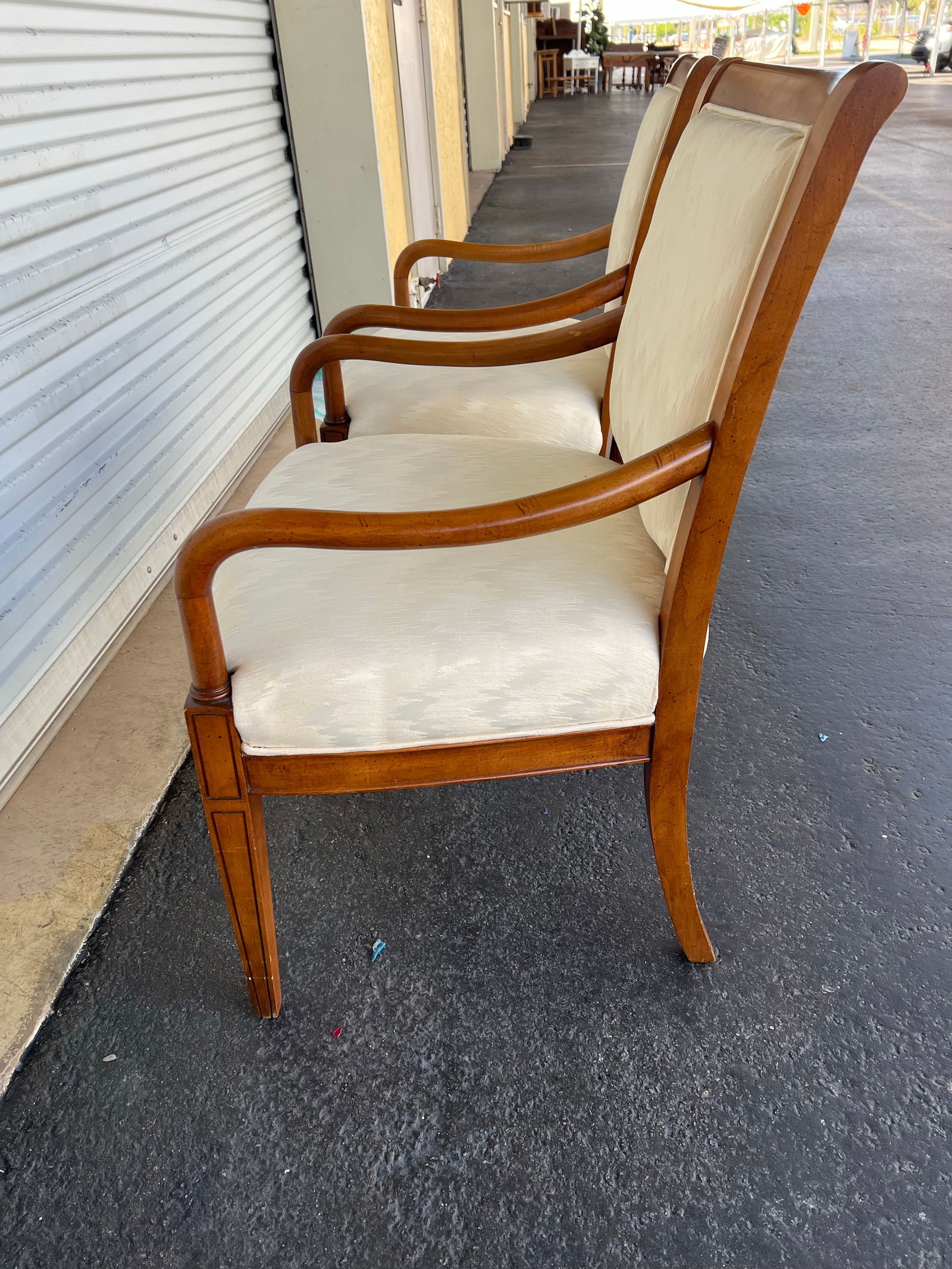 20th Century Sam Moore Fauteuil Arm Chairs -Pair of 2 - 2