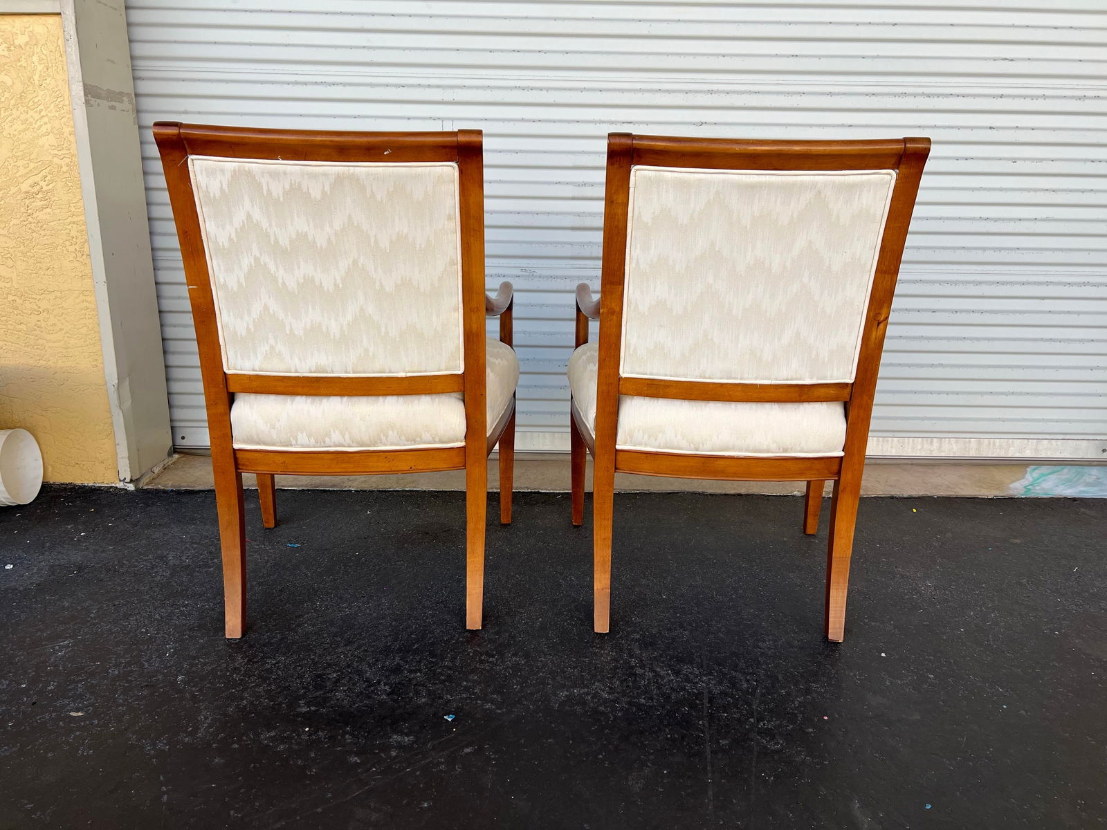 20th Century Sam Moore Fauteuil Arm Chairs -Pair of 2 - 4