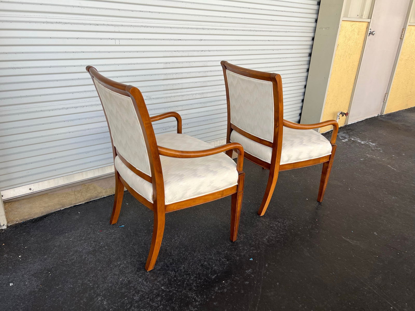 20th Century Sam Moore Fauteuil Arm Chairs -Pair of 2 - 6