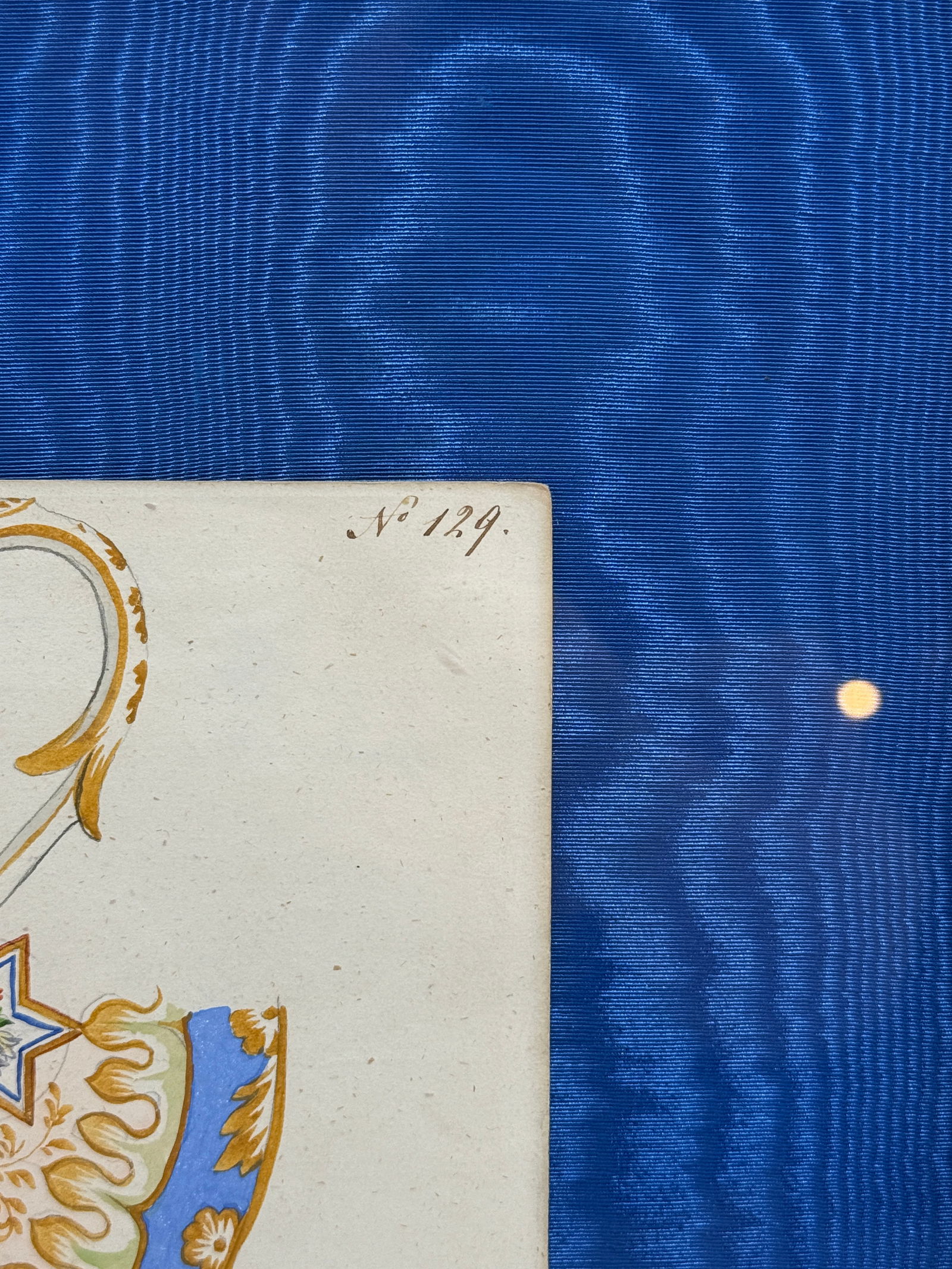 Viennese Porcelain Design Watercolor, Alt-Wiener Porzellan Fabrik, Ca. 1840–1850 - 4