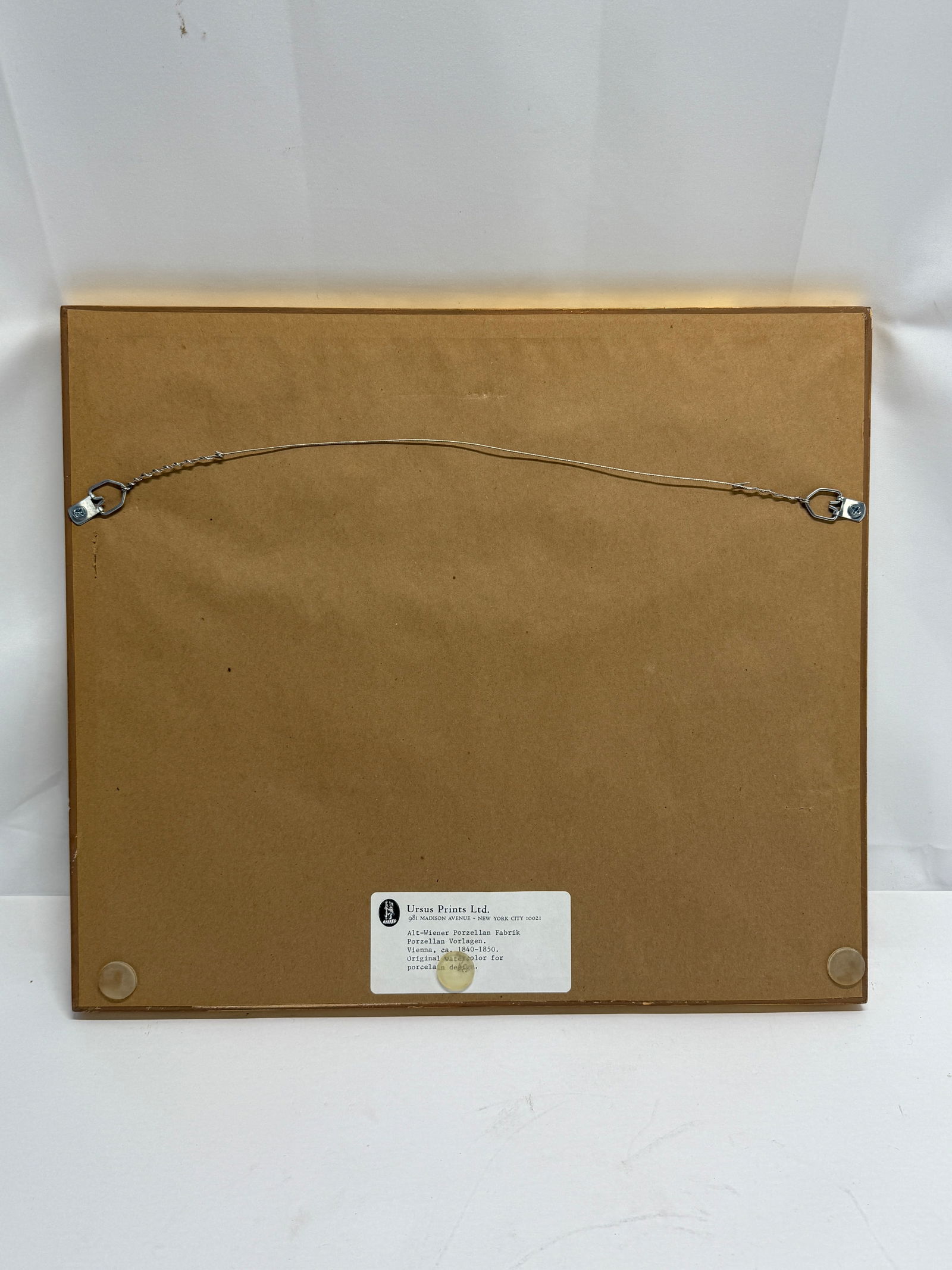 Viennese Porcelain Design Watercolor, Alt-Wiener Porzellan Fabrik, Ca. 1840–1850 - 6