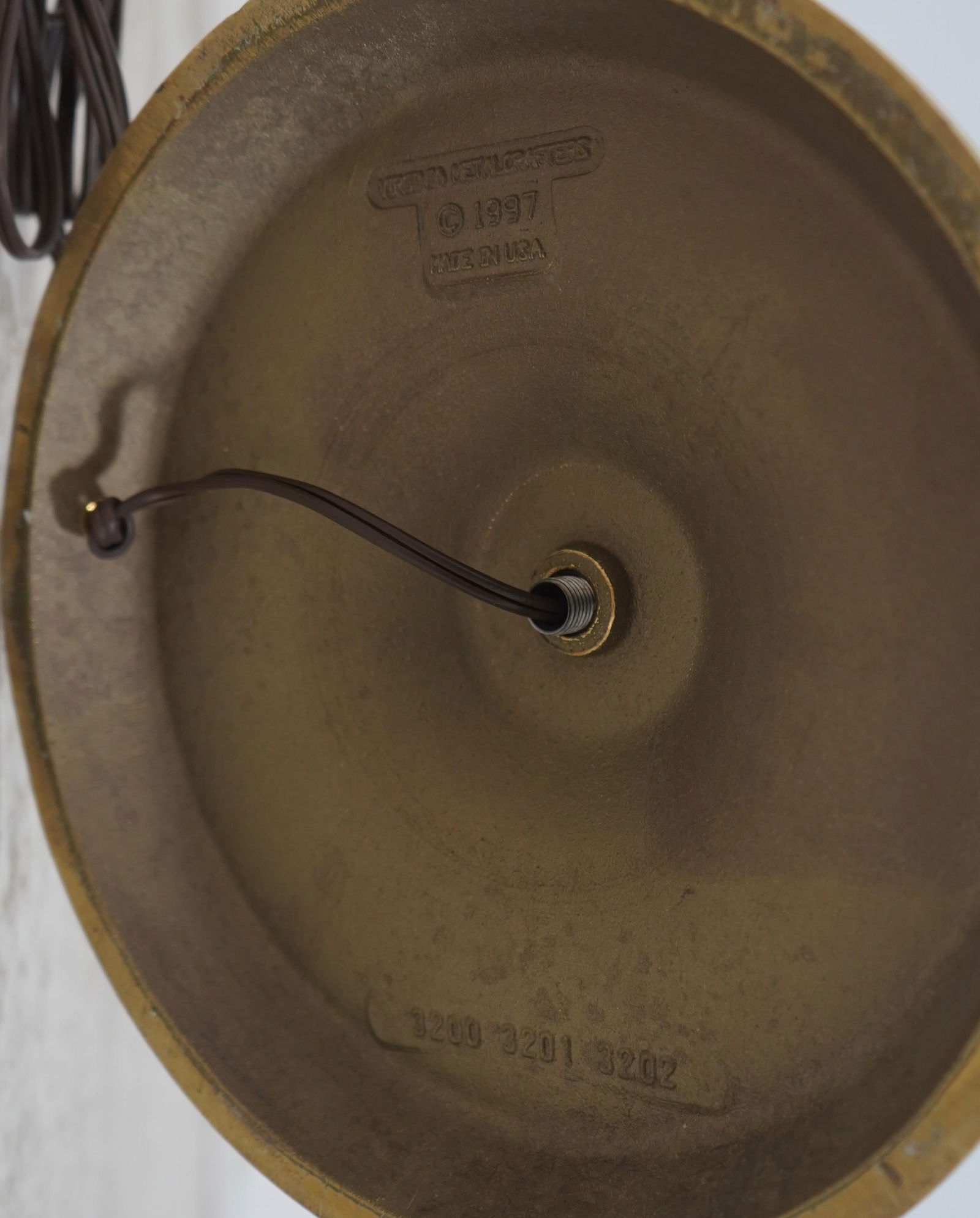 Virginia Metalcrafters Brass Candlestick Floor Lamp - 11