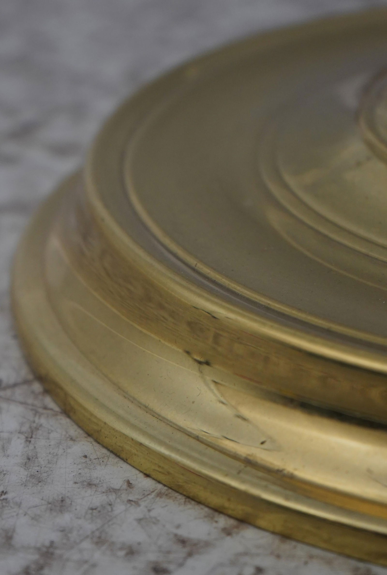 Virginia Metalcrafters Brass Candlestick Floor Lamp - 7