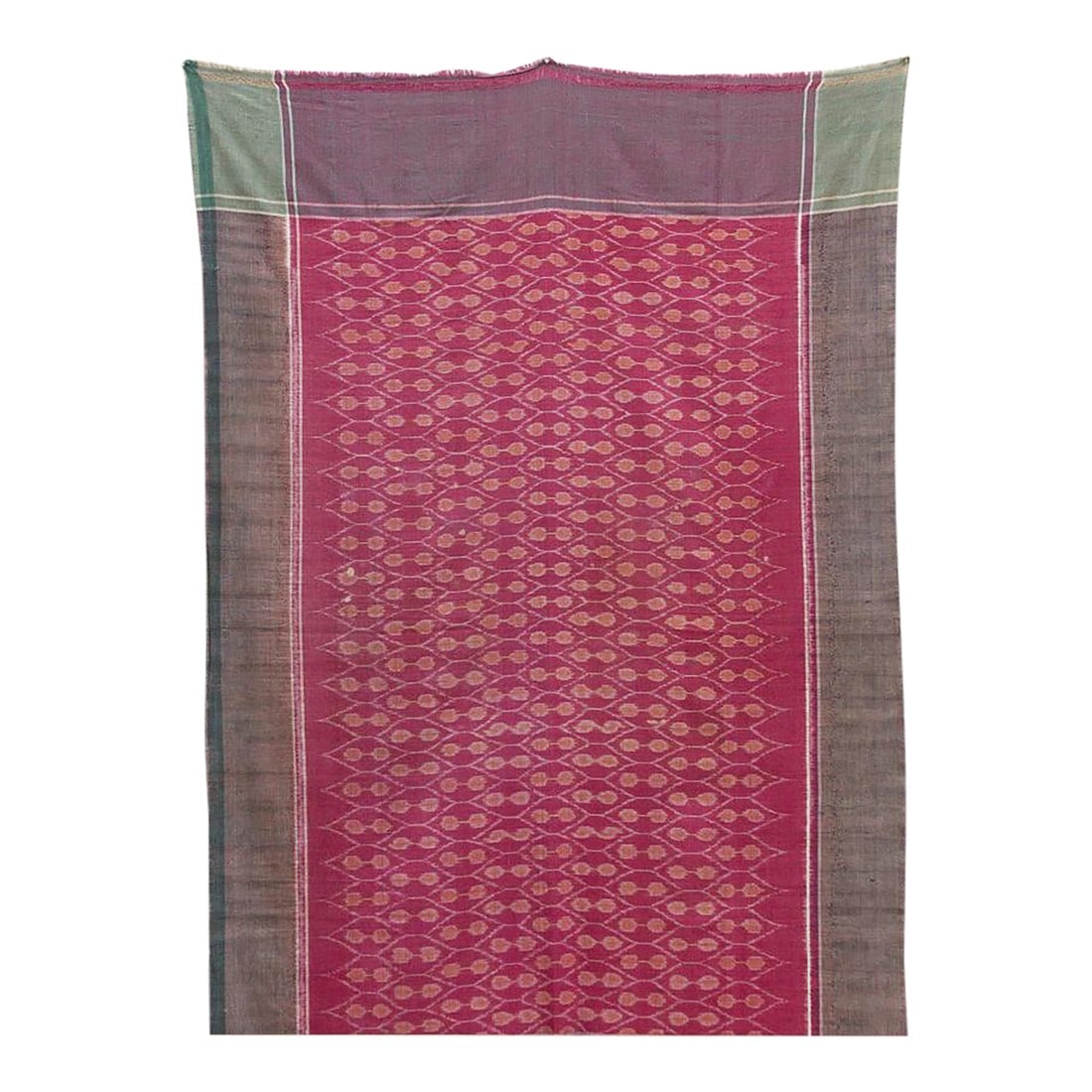Antique Magenta Ikat Prestige Cloth (1 of 8)
