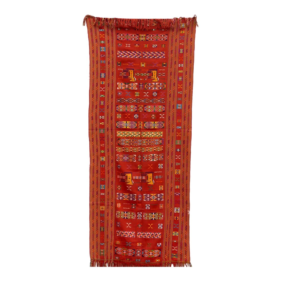 Antique Hand-Woven Ceremonial Long Panel (1 of 6)