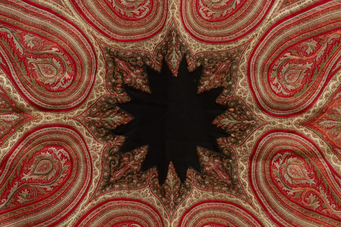 Fine Oversize Kashmir Pashmina Fabric - 4