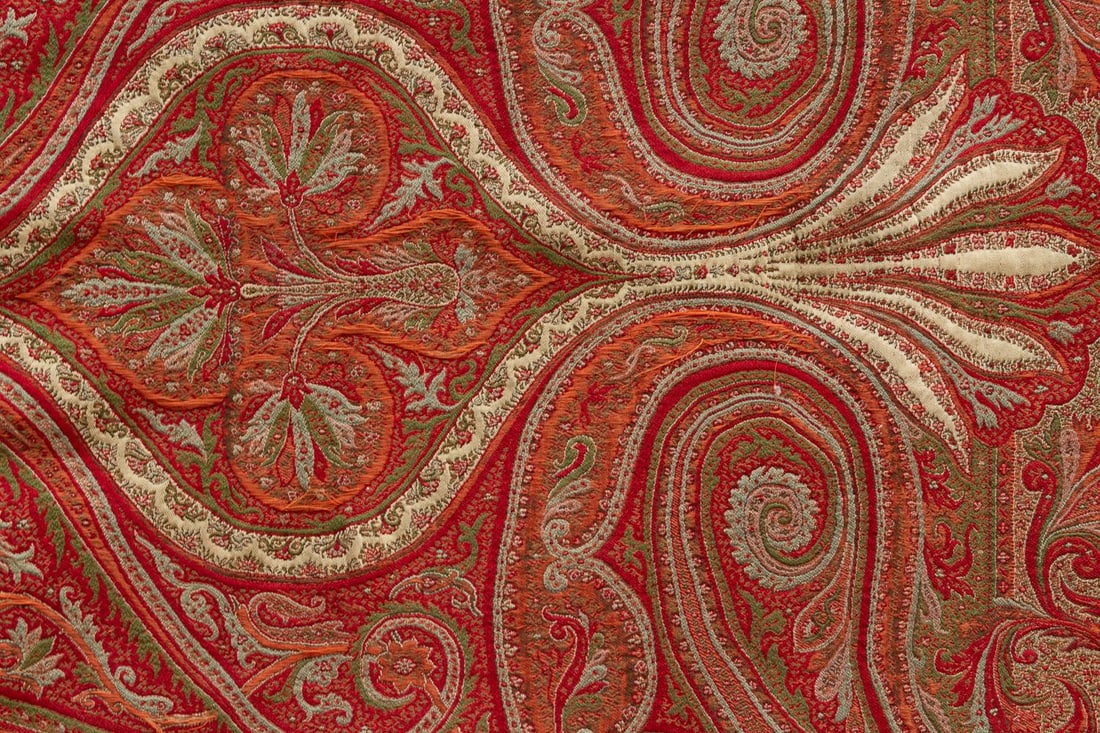 Fine Oversize Kashmir Pashmina Fabric - 5