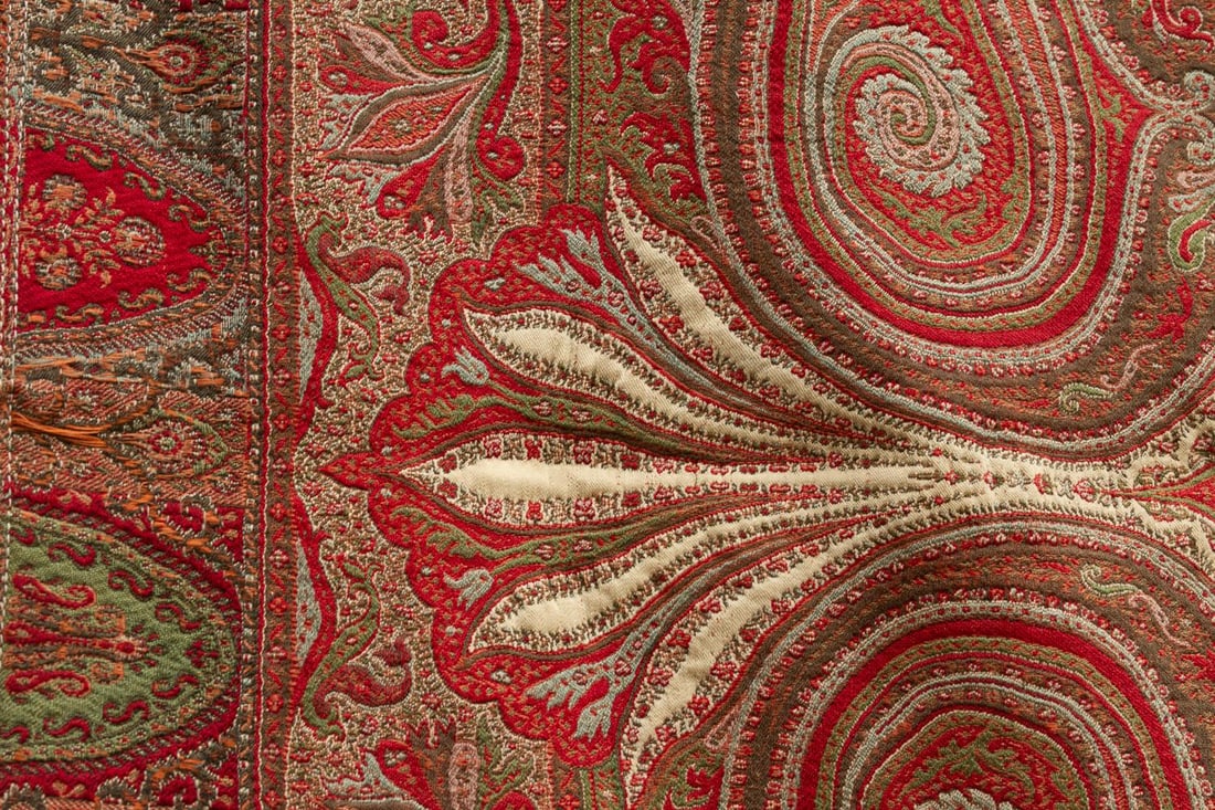 Fine Oversize Kashmir Pashmina Fabric - 6