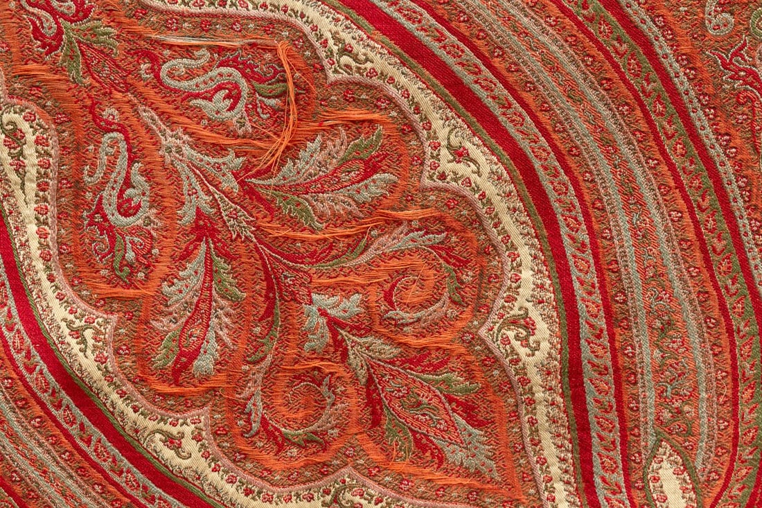 Fine Oversize Kashmir Pashmina Fabric - 7