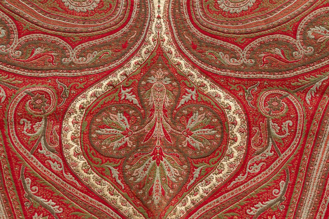 Fine Oversize Kashmir Pashmina Fabric - 8