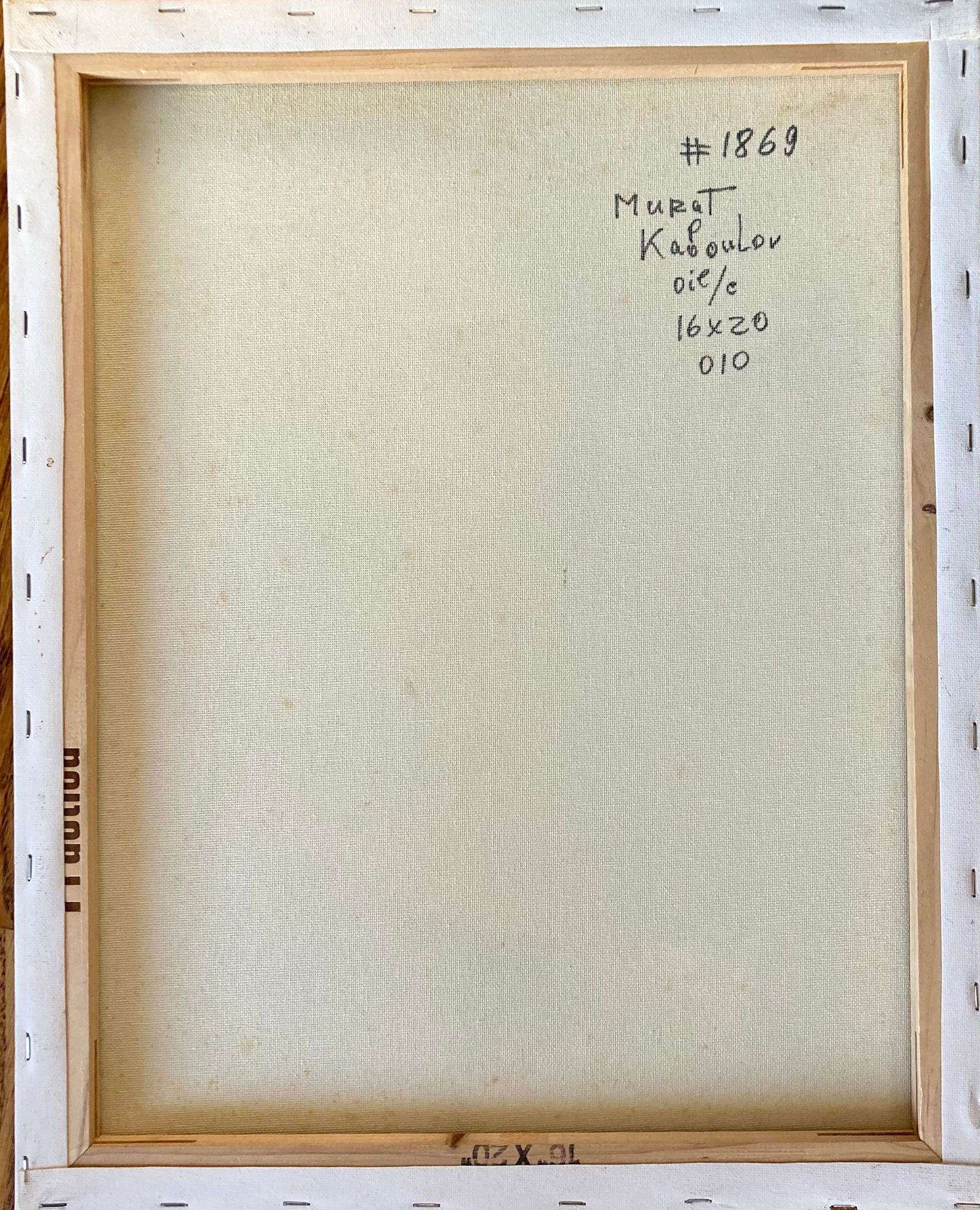 Vintage Portrait of a Young Woman by Murat Kaboulov 1939-2010 - 2